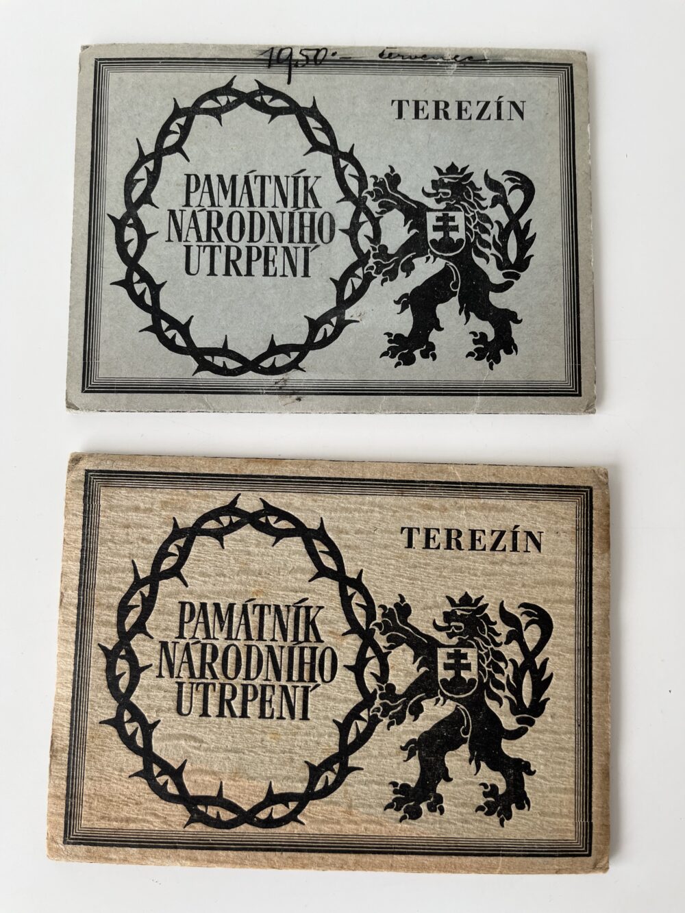 Leporelo - Terezín Památník národního utrpení, 2 ks okres Litoměřice