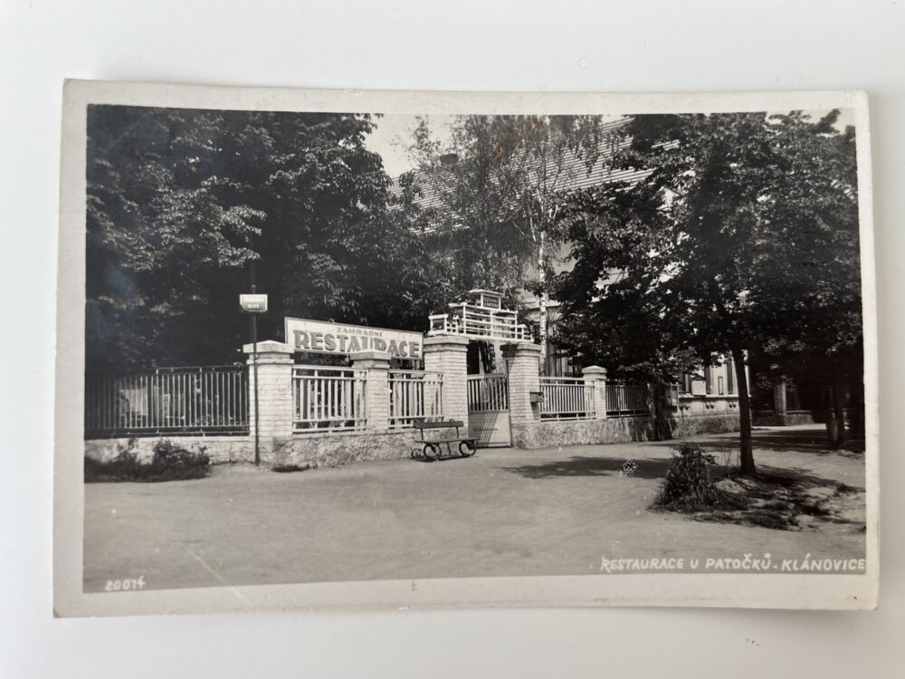 Pohlednice Klánovice, městská čtvrť v Praze - Restaurace u Patočků