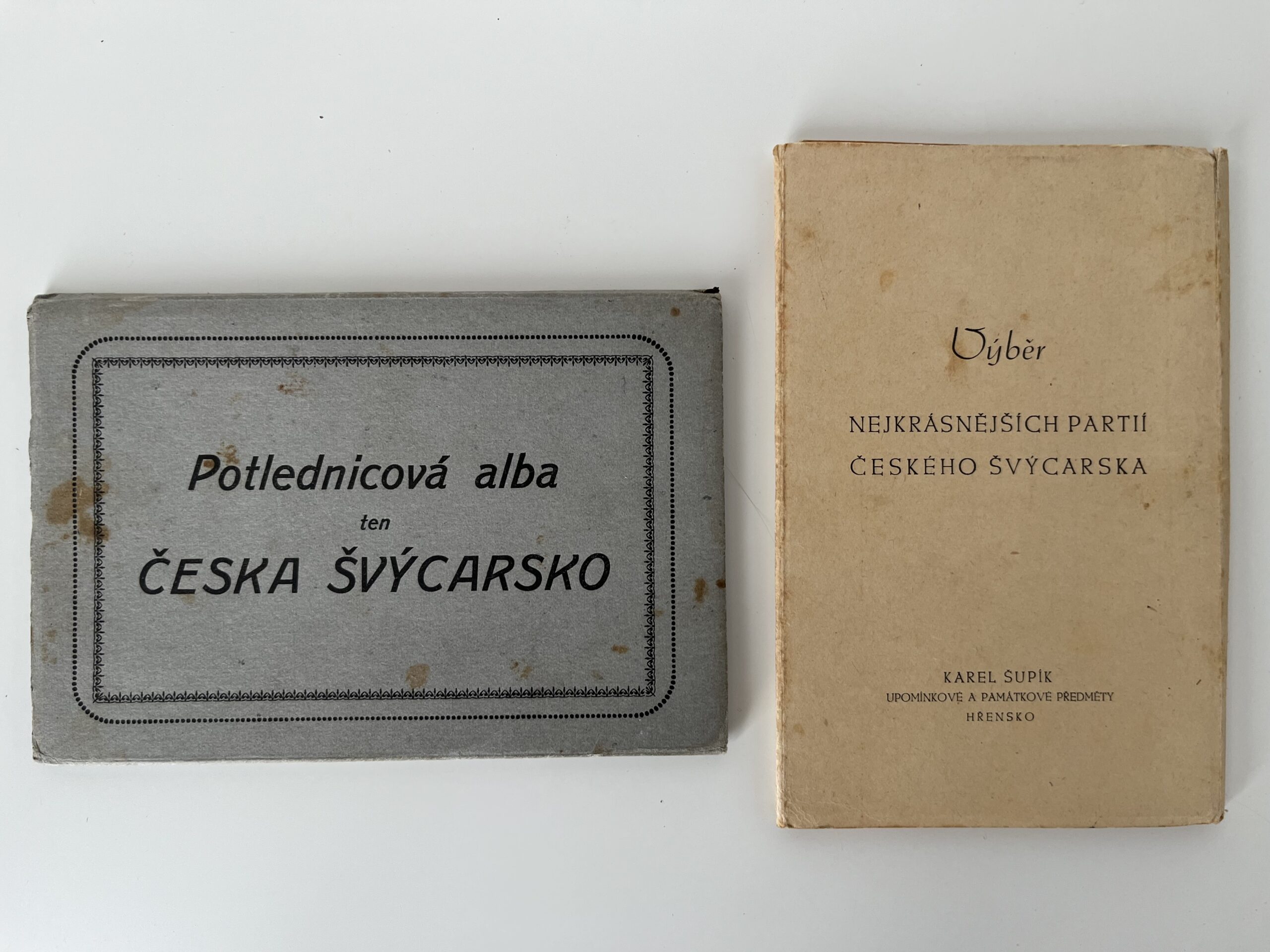 Leporelo Výběr nejkrásnějších partií Českého Švýcarska, okres Děčín