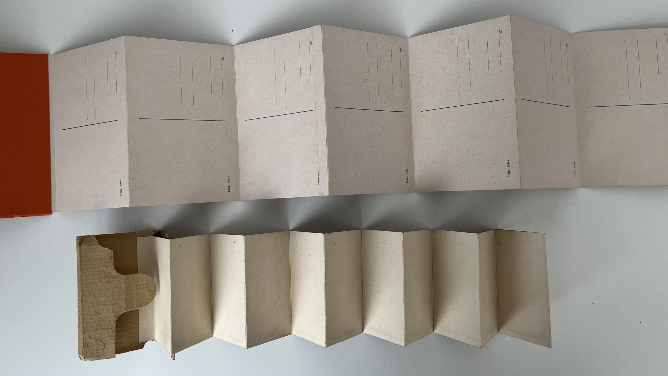 Leporelo Moravský kras Macocha, 5 ks razítko 1.pol.20.stol. - Obrázek 19