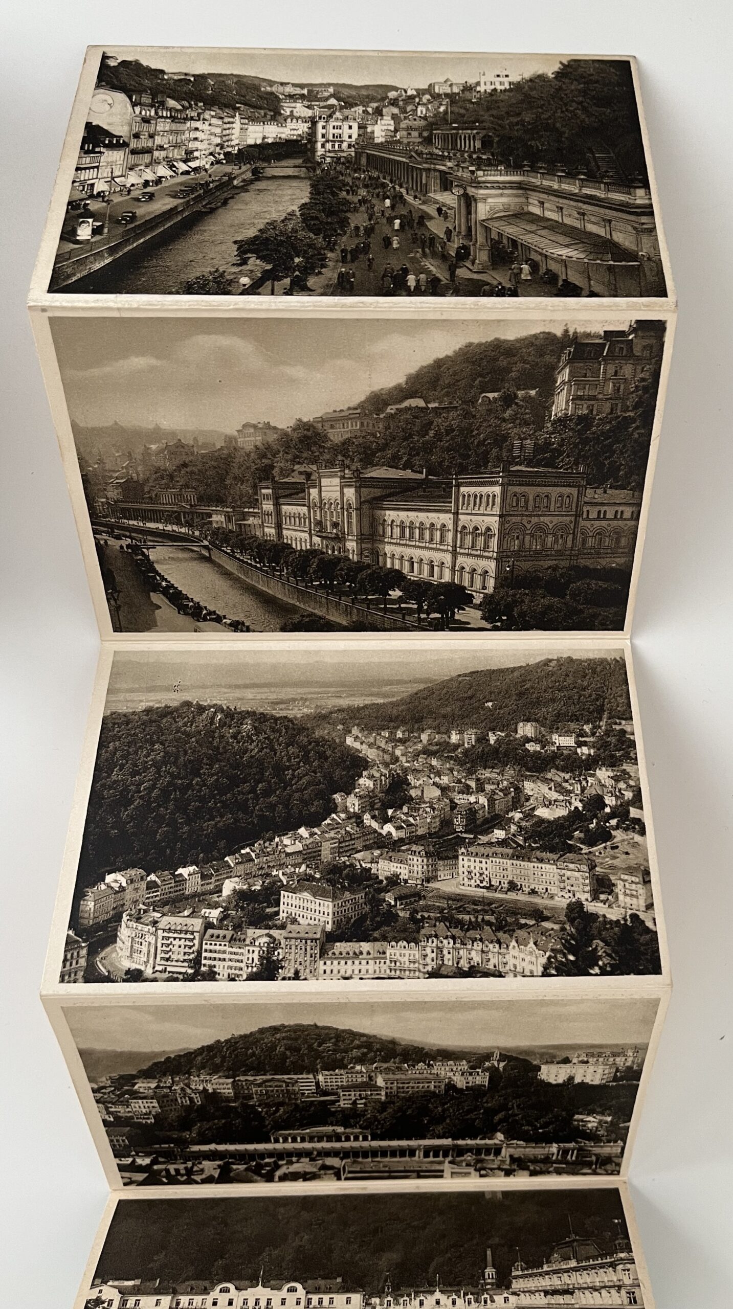 Leporelo Karlovy Vary, nakladatelství Lípa 4 ks 1.pol.20 stol. - Obrázek 5