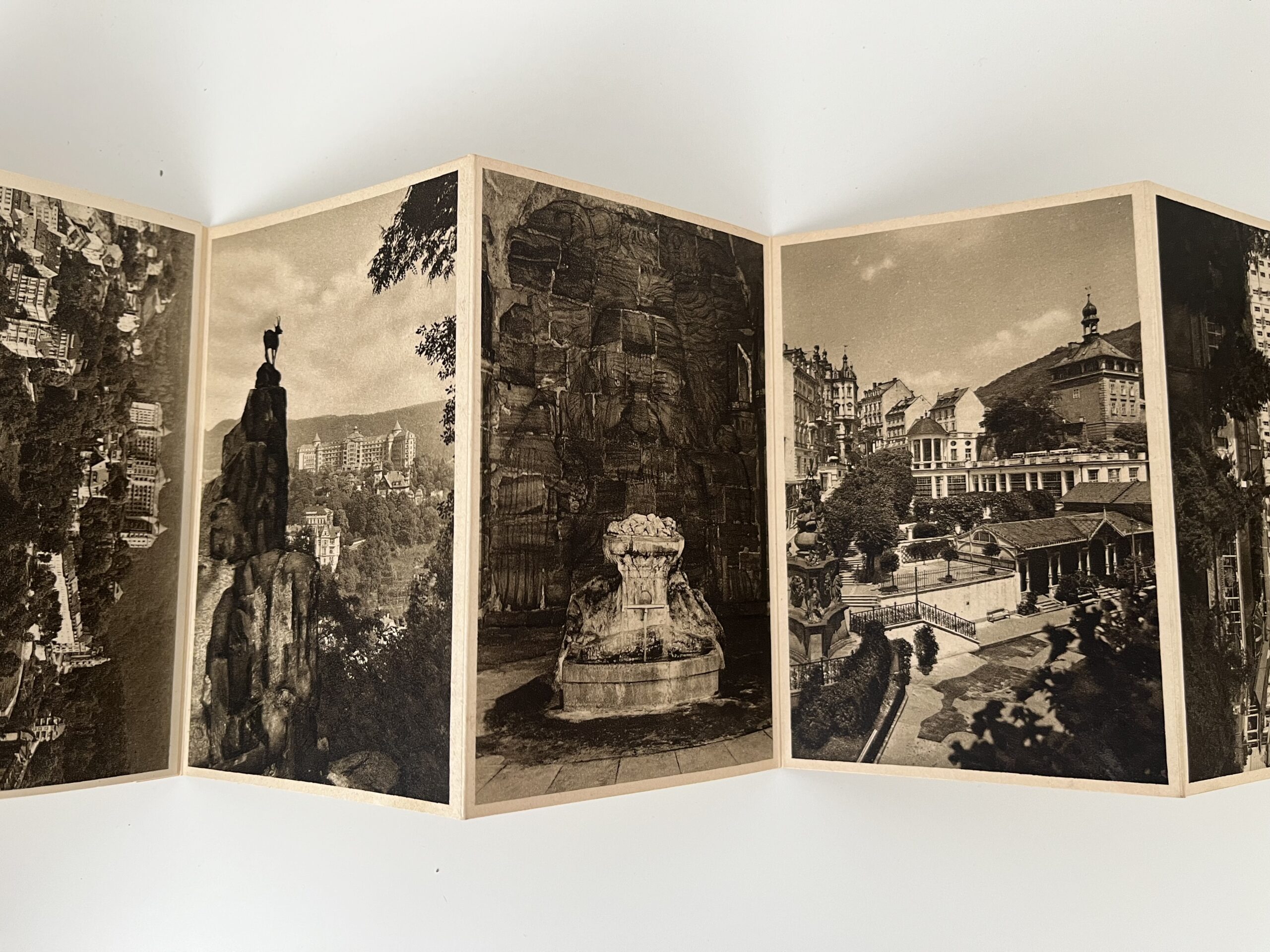 Leporelo Karlovy Vary, nakladatelství Lípa 4 ks 1.pol.20 stol. - Obrázek 6