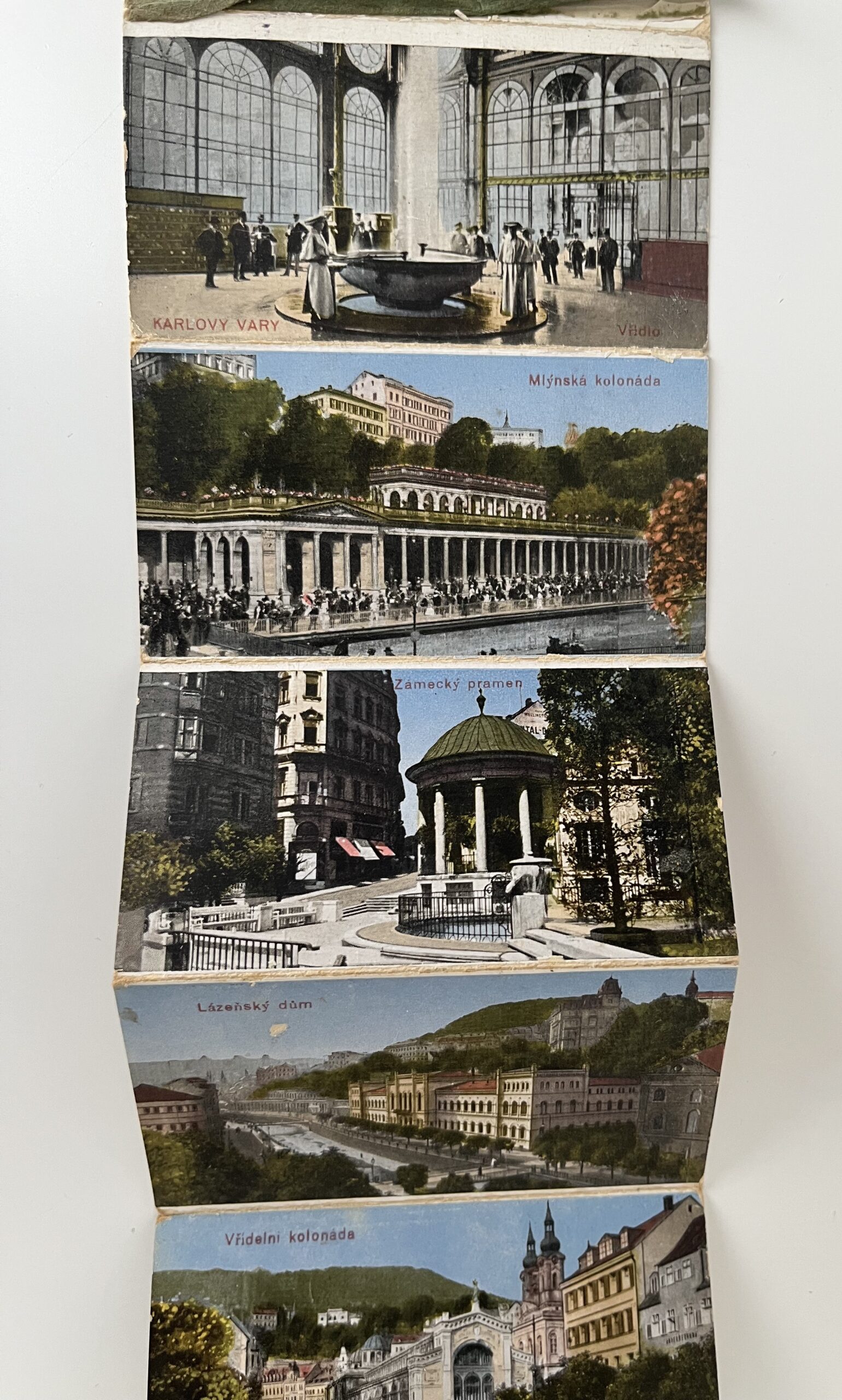 Leporelo Karlovy Vary, nakladatelství Lípa 4 ks 1.pol.20 stol. - Obrázek 15