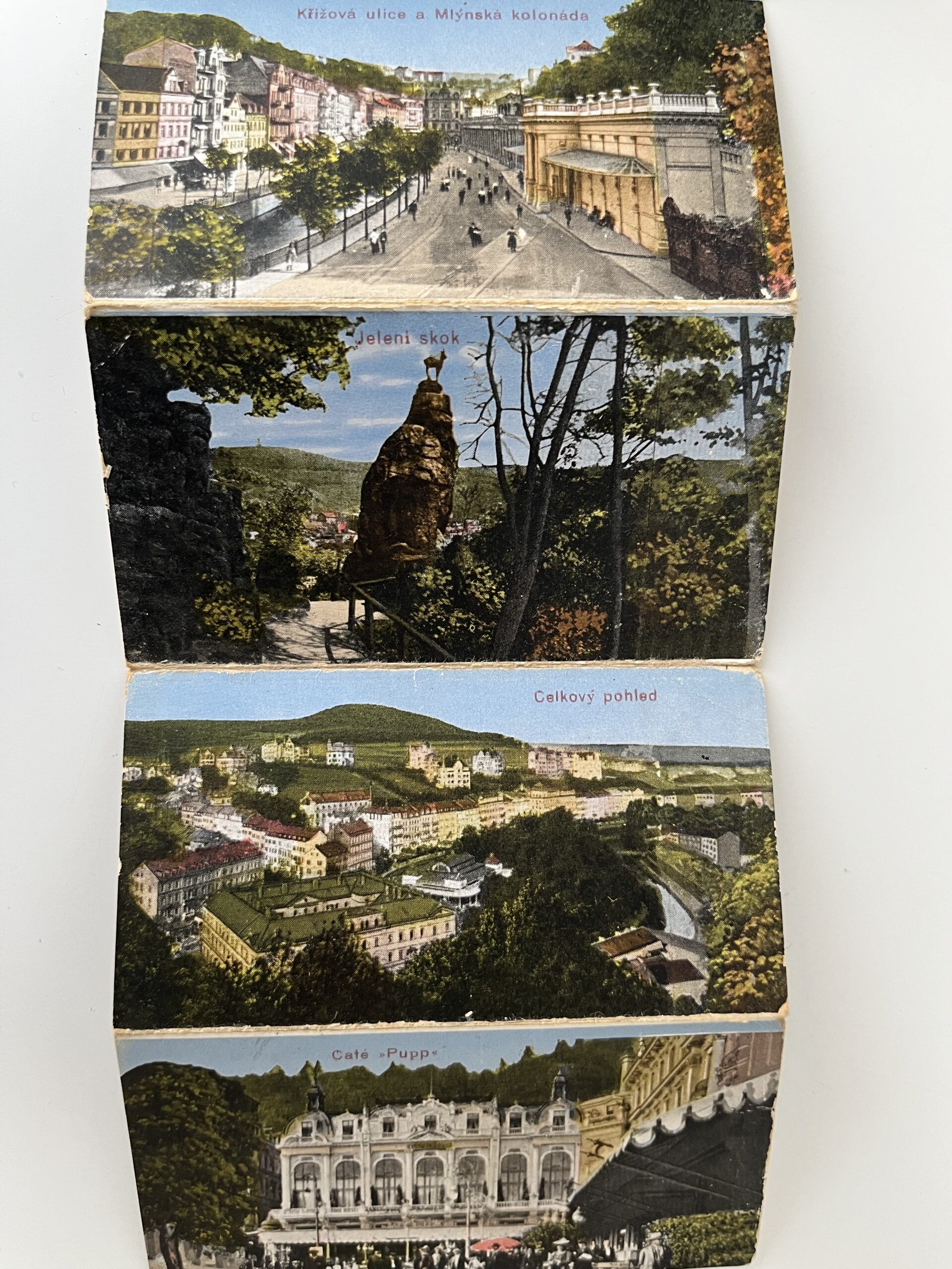 Leporelo Karlovy Vary, nakladatelství Lípa 4 ks 1.pol.20 stol. - Obrázek 17