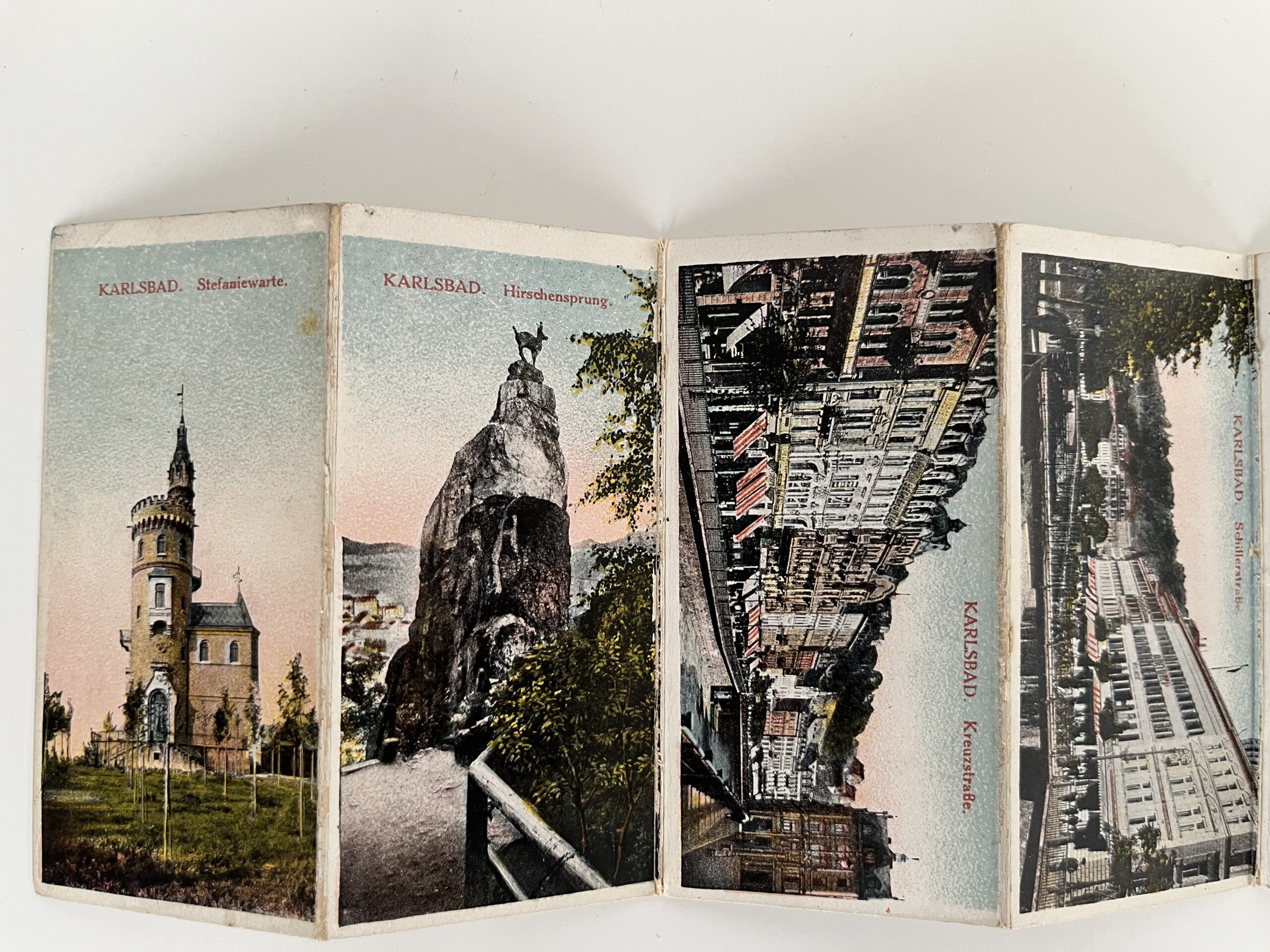 Leporelo Karlovy Vary, nakladatelství Lípa 4 ks 1.pol.20 stol. - Obrázek 18