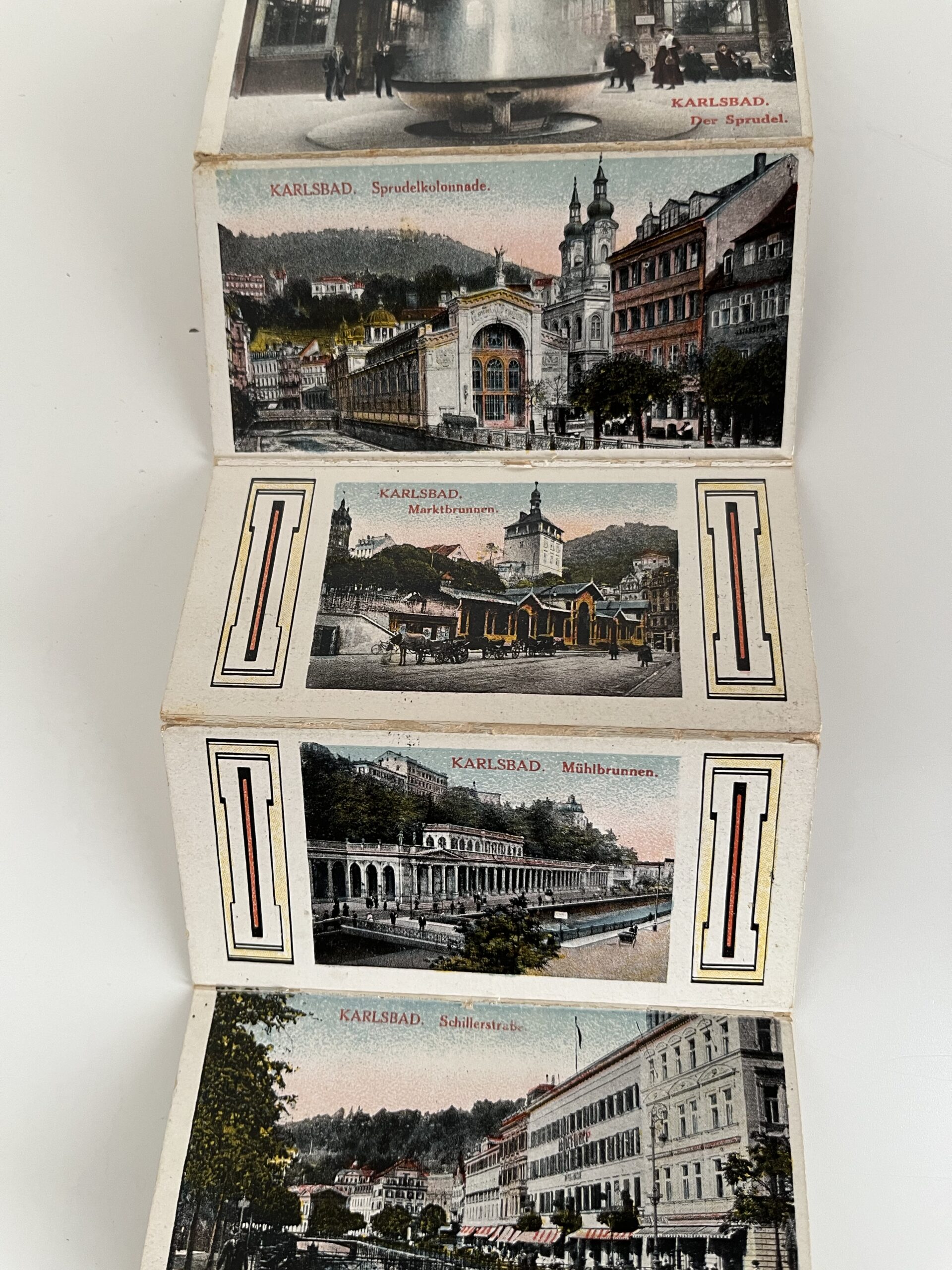 Leporelo Karlovy Vary, nakladatelství Lípa 4 ks 1.pol.20 stol. - Obrázek 19