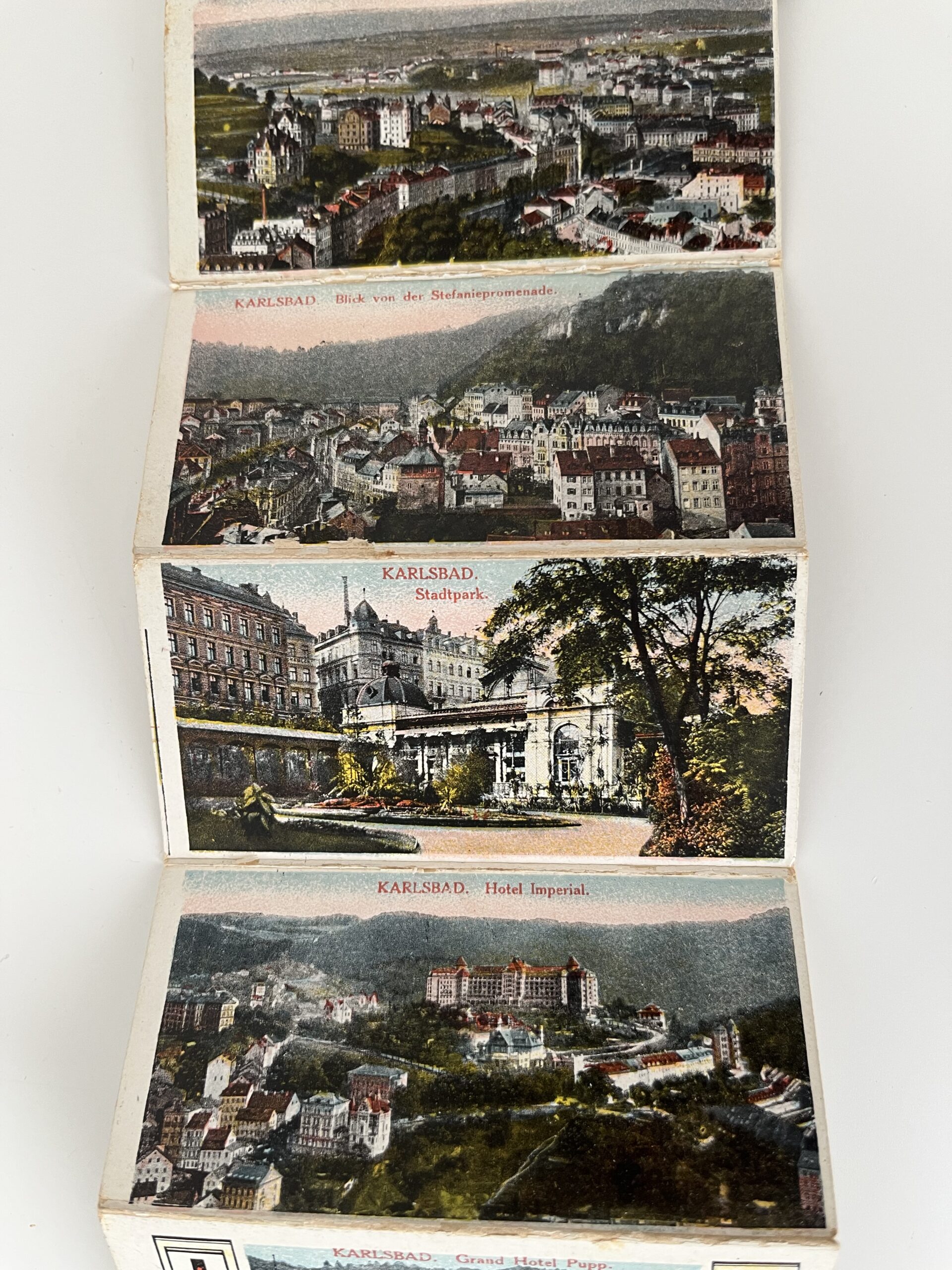 Leporelo Karlovy Vary, nakladatelství Lípa 4 ks 1.pol.20 stol. - Obrázek 21