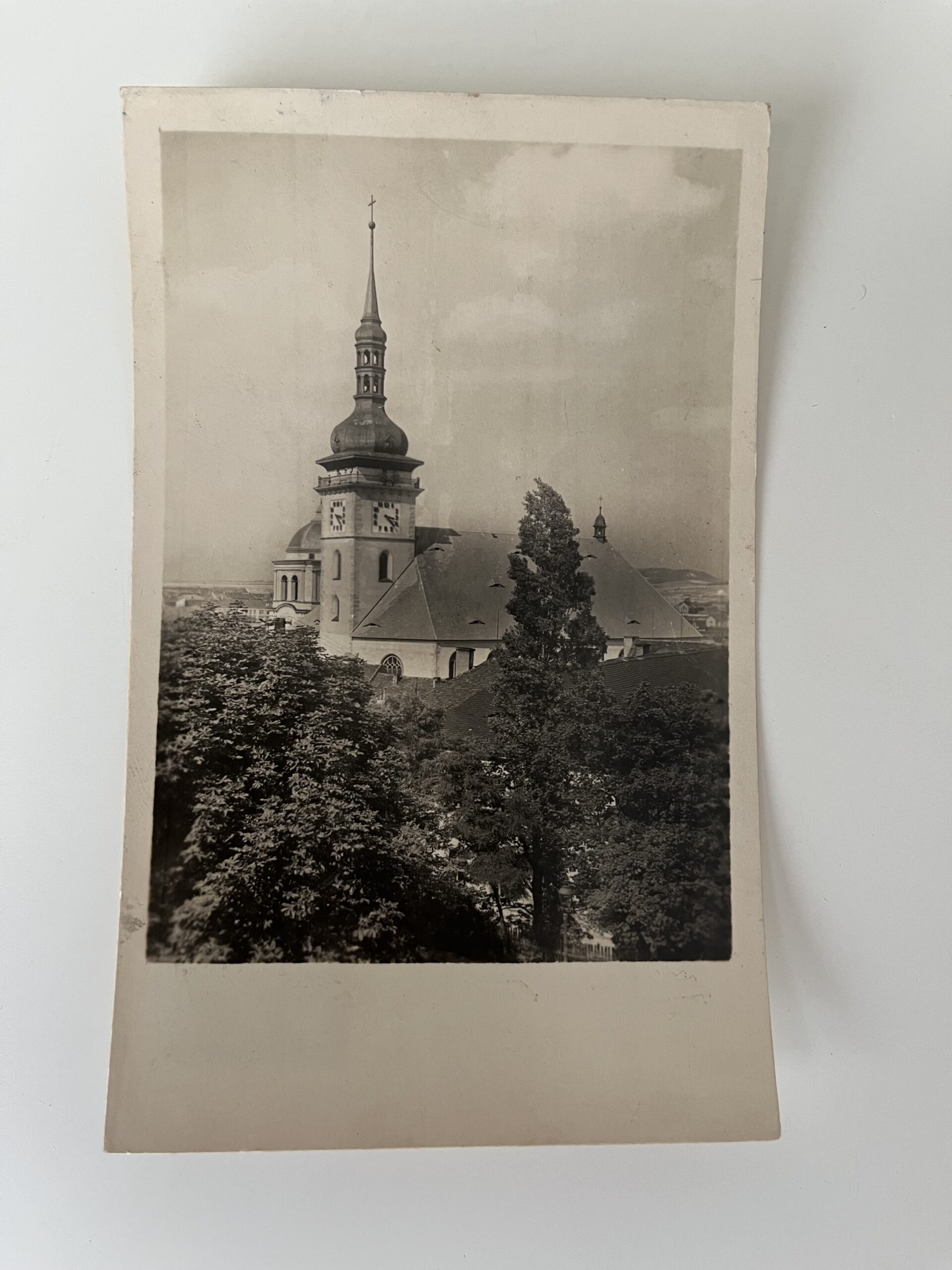 Pohlednice Most - Hněvín, doly, Restaurace Zdař Bůh, 1.pol.20.st. - Obrázek 4