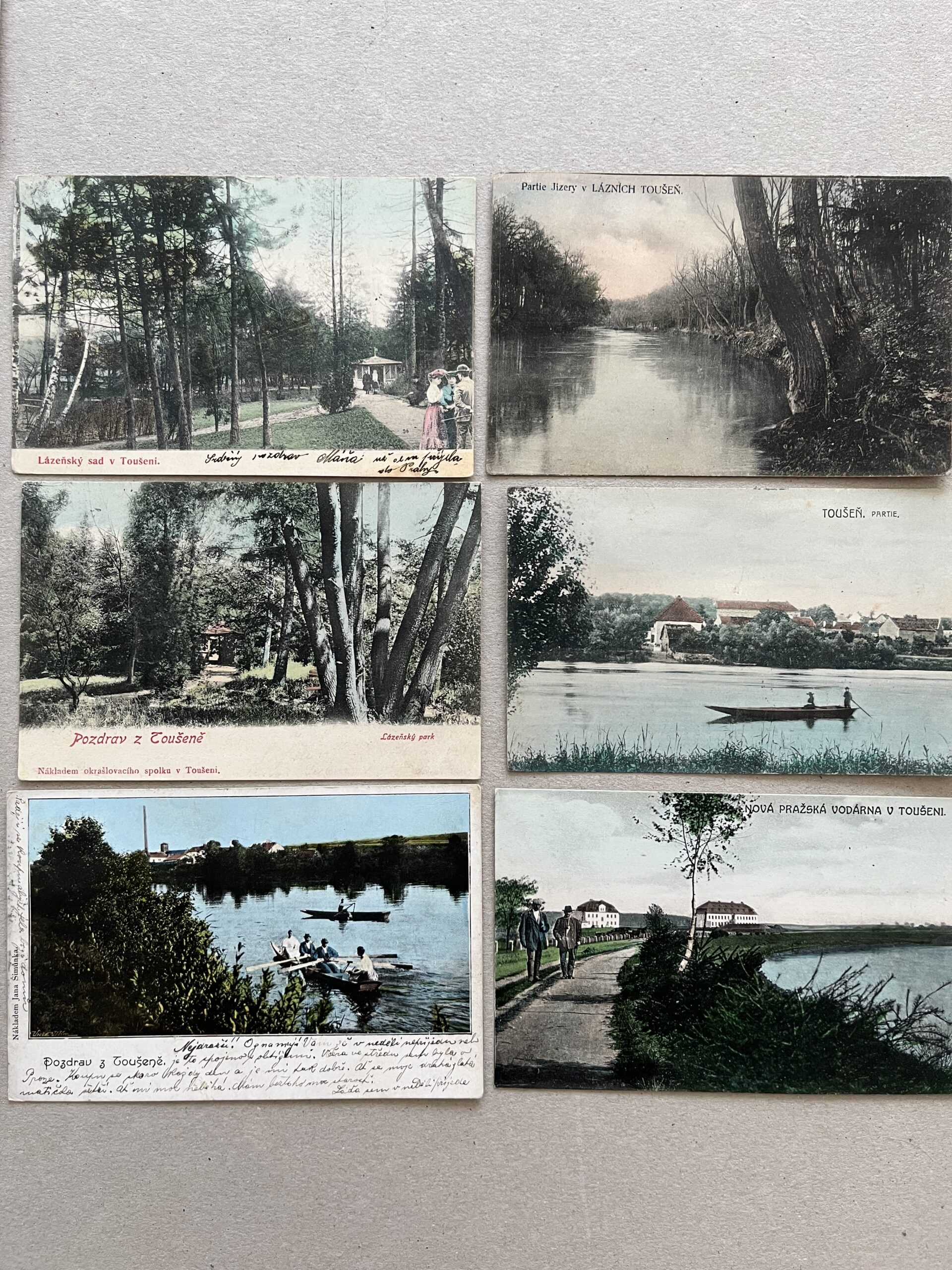 Pohlednice Toušeň - Lázně Cukrovar Ozdravovna okres Praha východ 36 ks - Obrázek 3