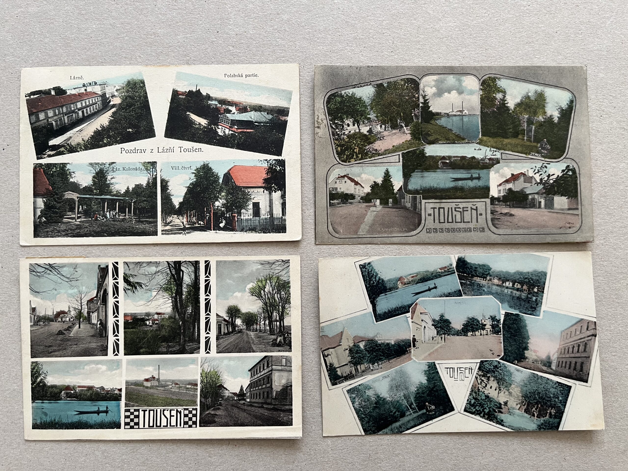 Pohlednice Toušeň - Lázně Cukrovar Ozdravovna okres Praha východ 36 ks - Obrázek 6