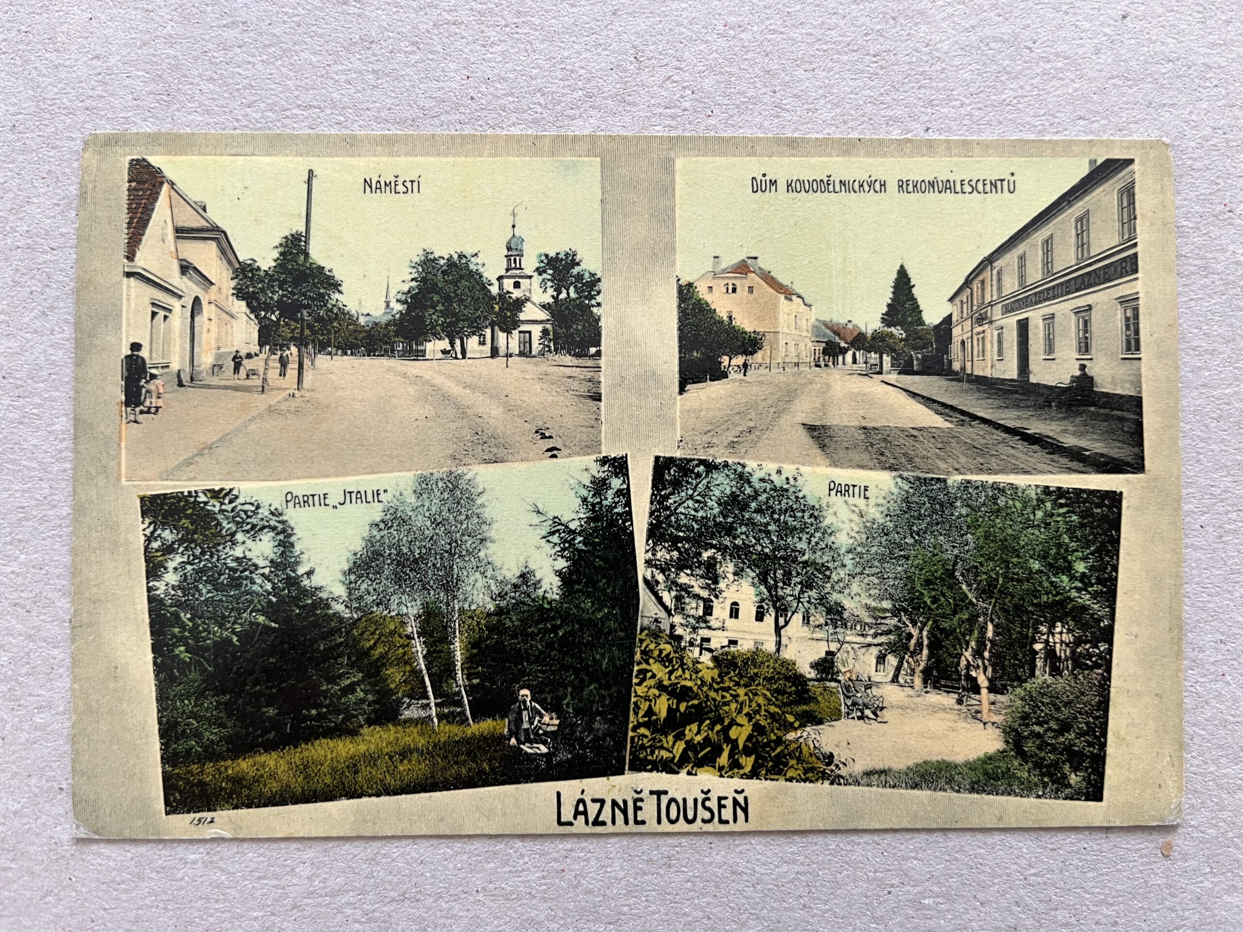 Pohlednice Toušeň - Lázně Cukrovar Ozdravovna okres Praha východ 36 ks - Obrázek 7