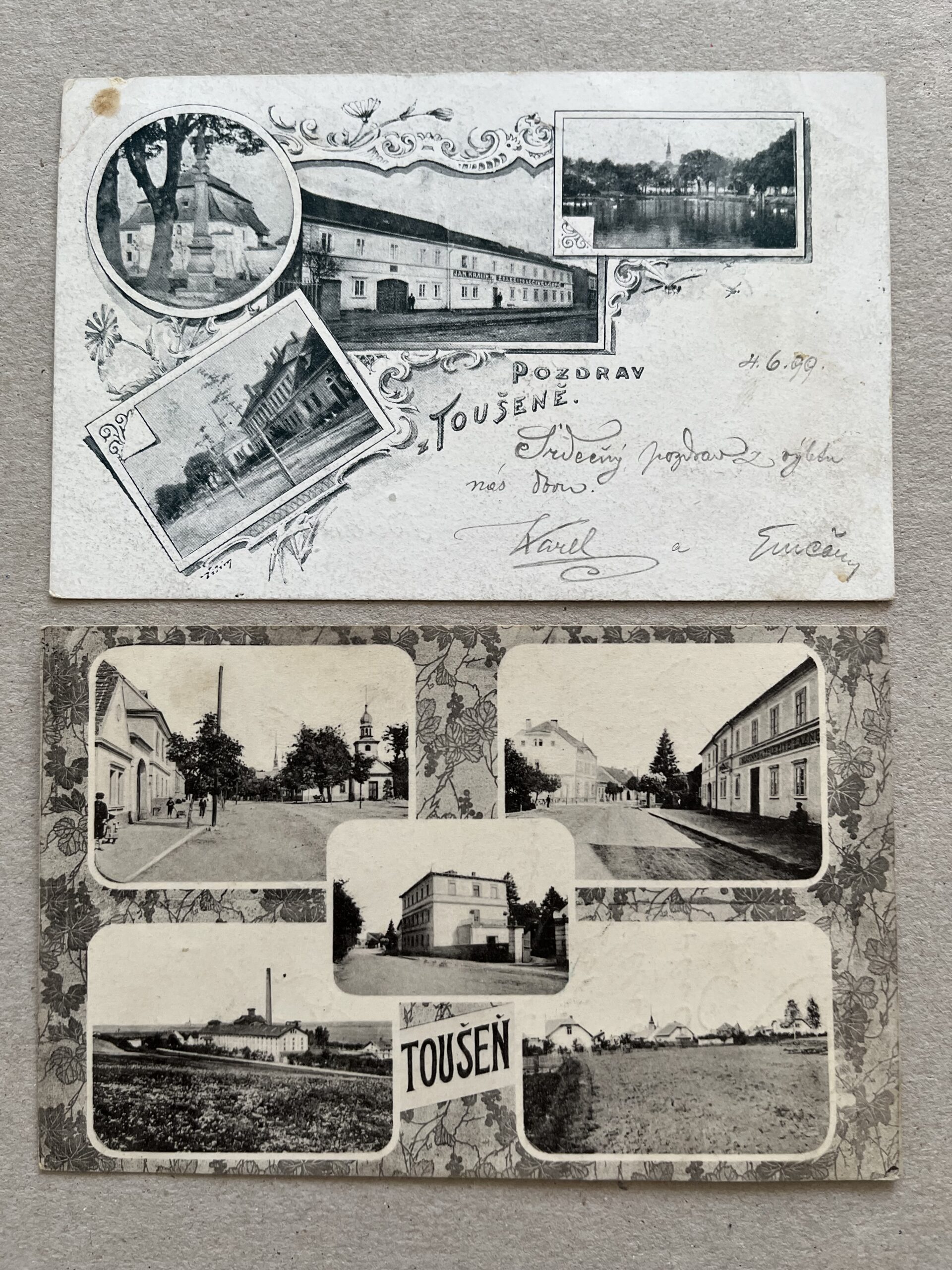 Pohlednice Toušeň - Lázně Cukrovar Ozdravovna okres Praha východ 36 ks - Obrázek 10