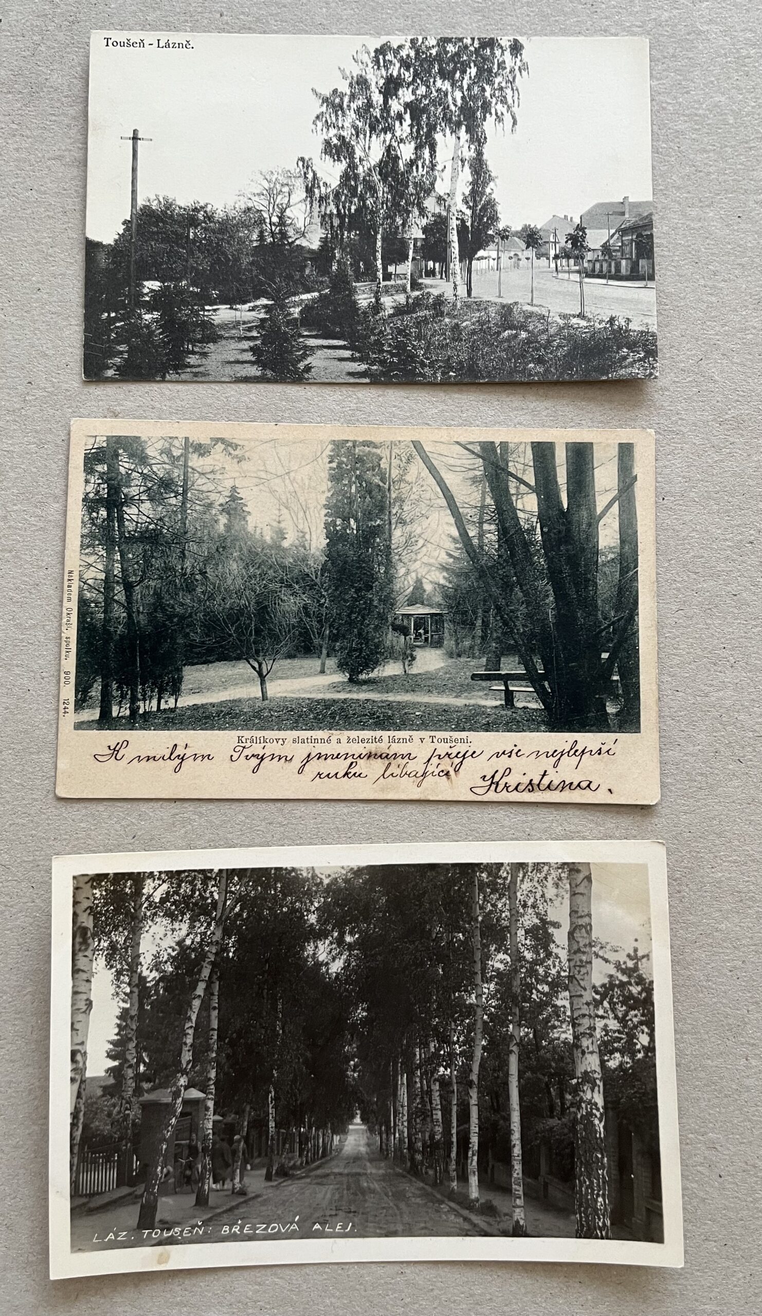 Pohlednice Toušeň - Lázně Cukrovar Ozdravovna okres Praha východ 36 ks - Obrázek 12