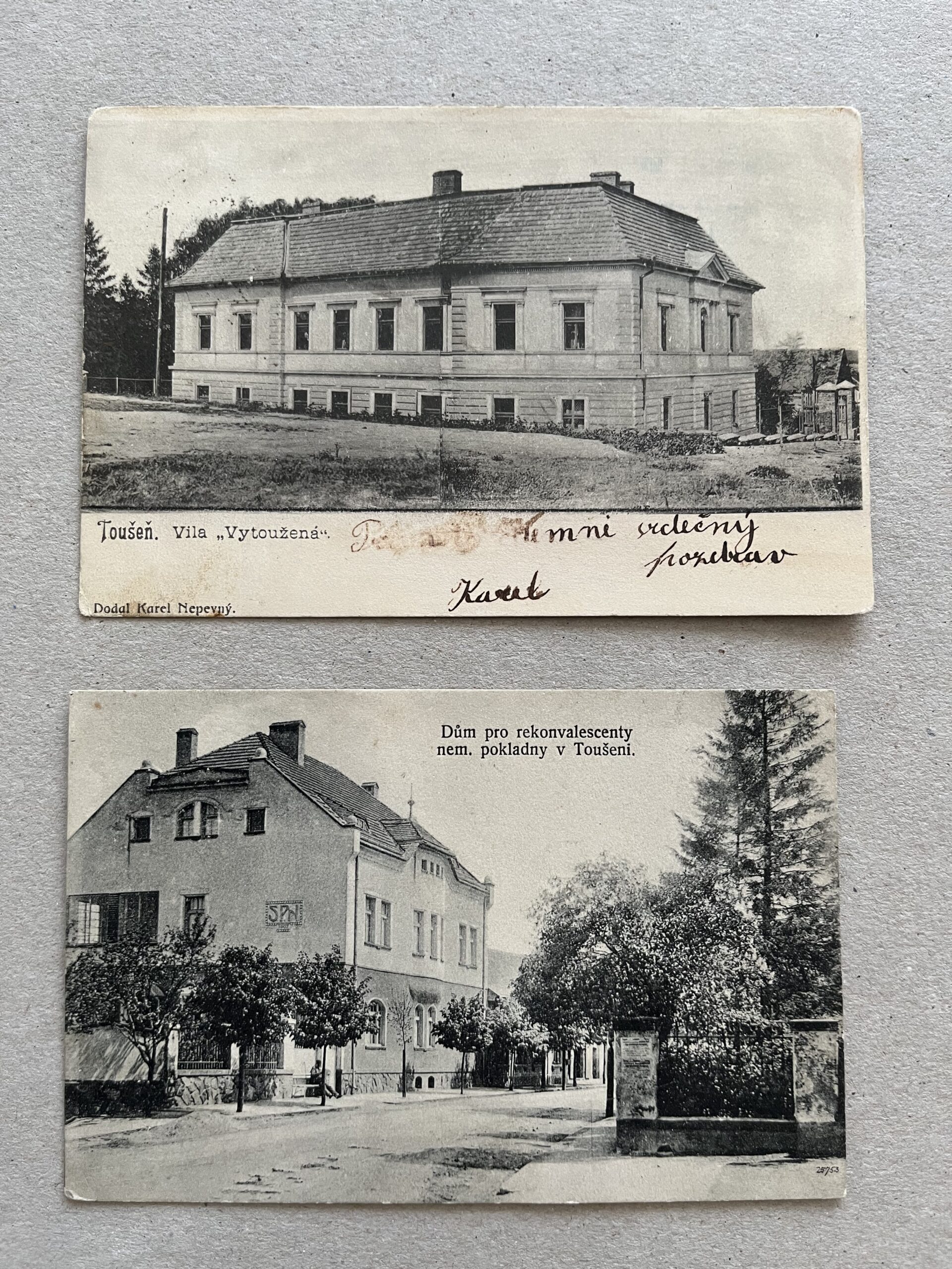 Pohlednice Toušeň - Lázně Cukrovar Ozdravovna okres Praha východ 36 ks - Obrázek 14