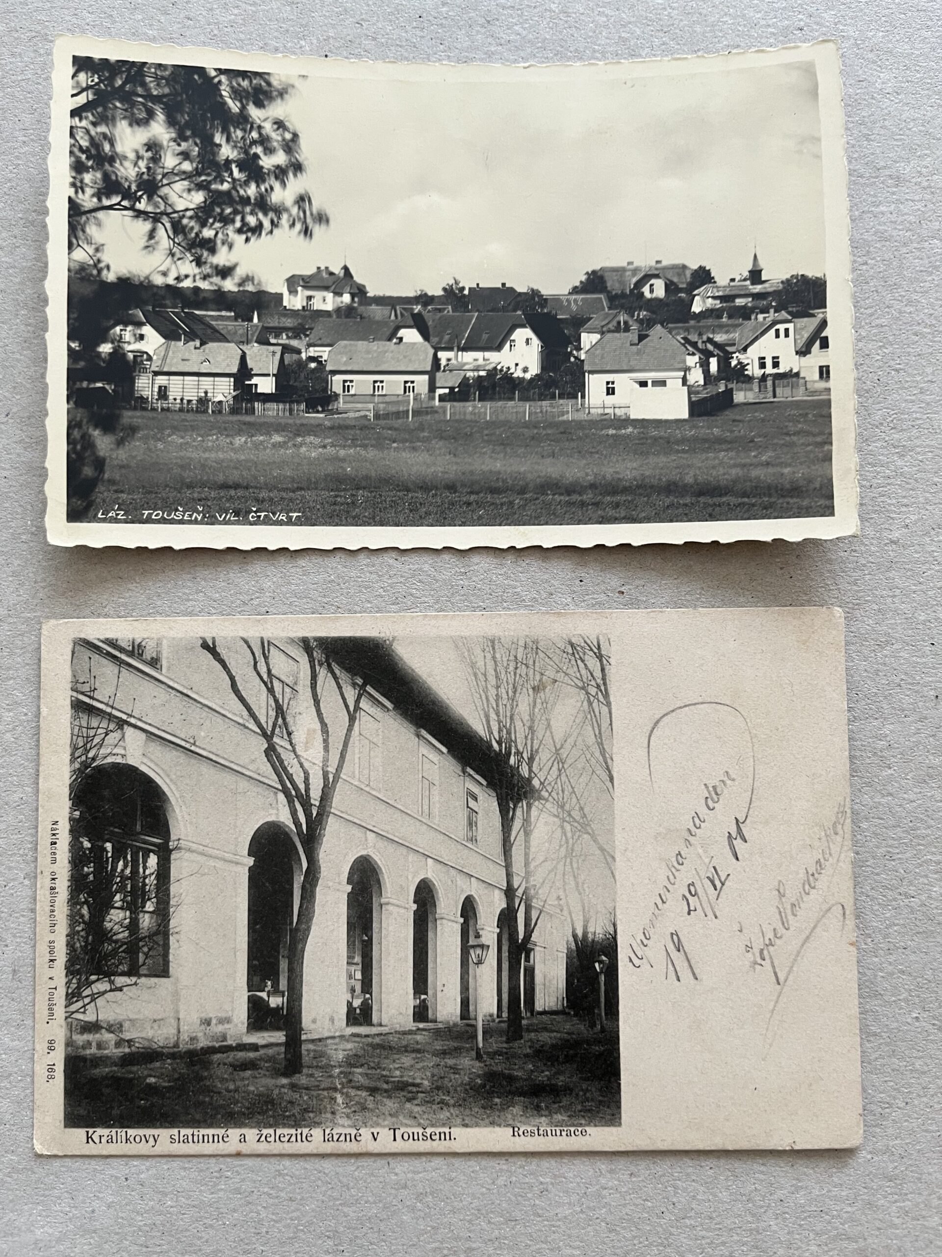Pohlednice Toušeň - Lázně Cukrovar Ozdravovna okres Praha východ 36 ks - Obrázek 15