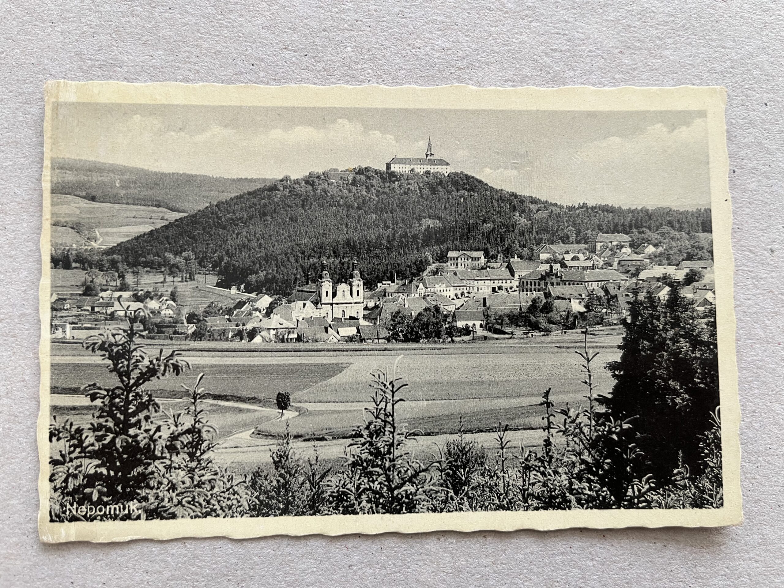 Pohlednice Nepomuk a okolí, Blatná zámek, Lázně Luhačovice 10 ks - Obrázek 8