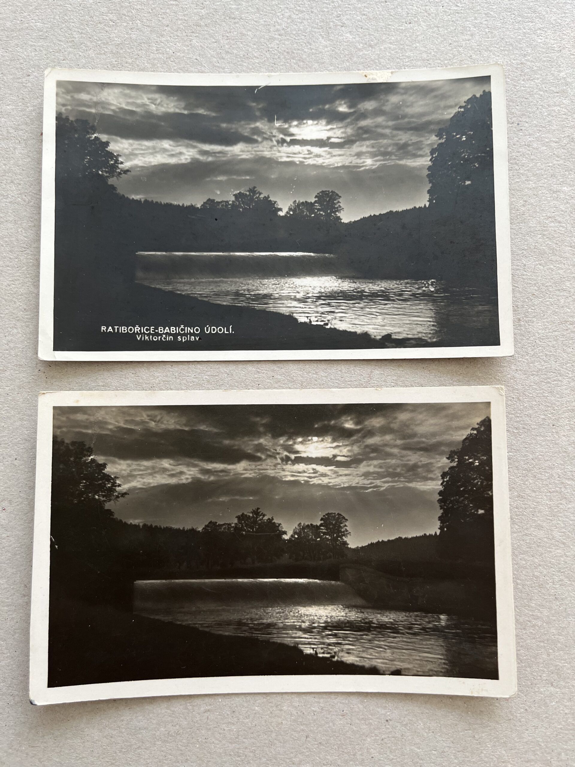 Pohlednice, leporelo, album Ratibořice - Babiččino údolí, razítko - Obrázek 3