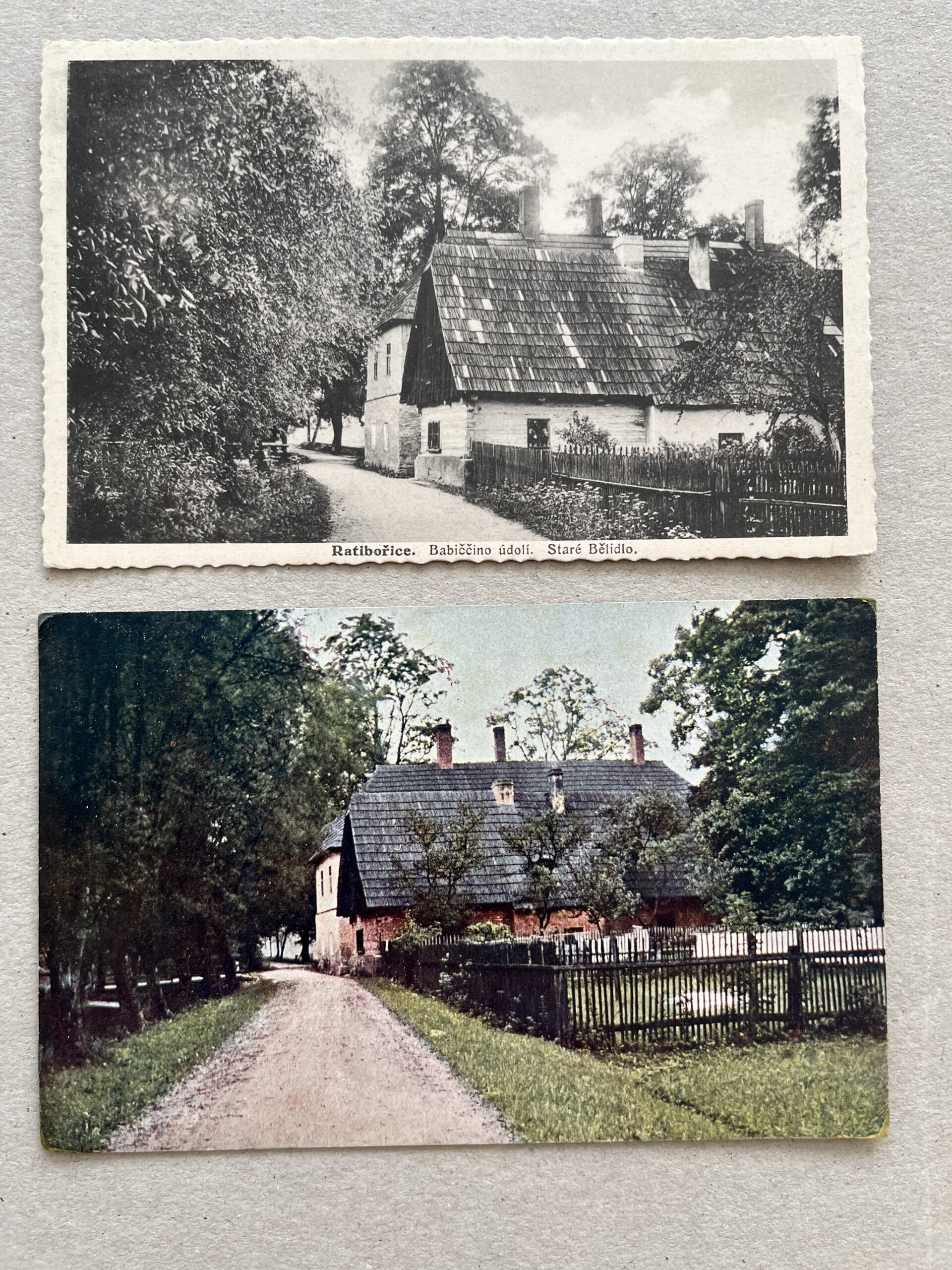 Pohlednice, leporelo, album Ratibořice - Babiččino údolí, razítko - Obrázek 5