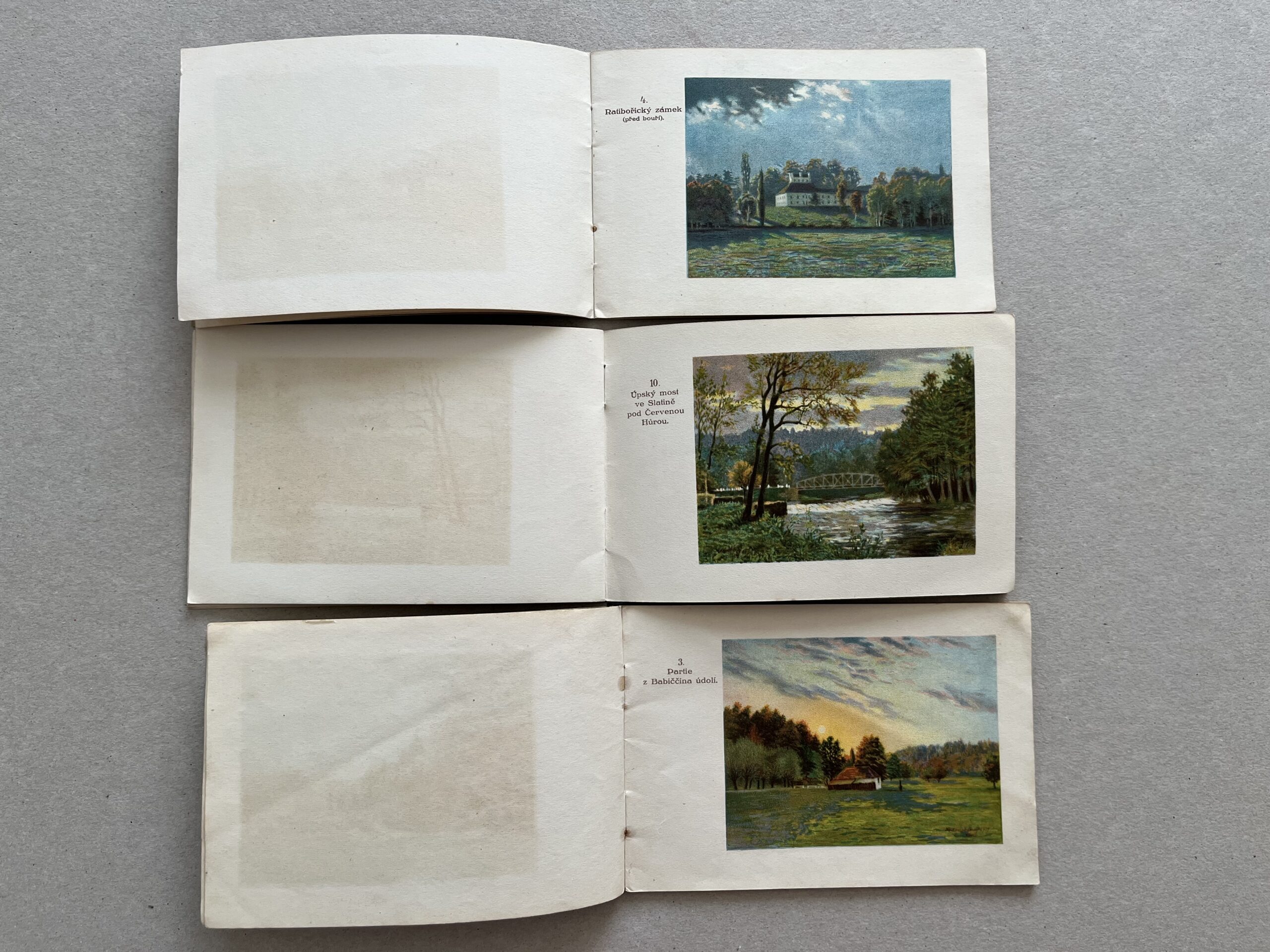 Pohlednice, leporelo, album Ratibořice - Babiččino údolí, razítko - Obrázek 12