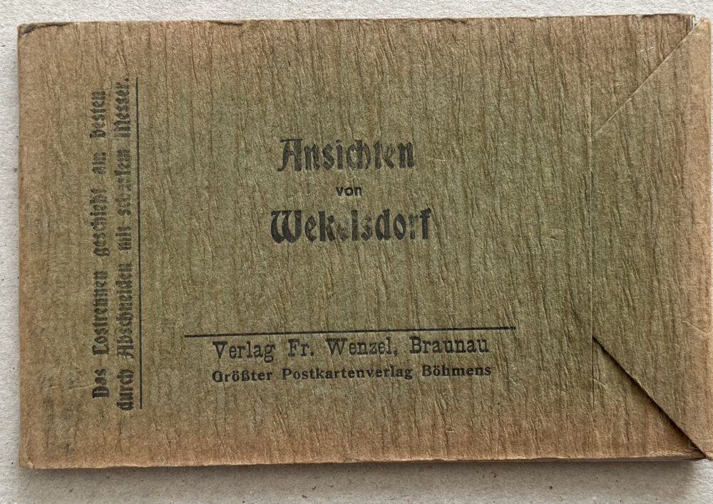 Leporelo místopis - Teplice nad Metují, okres Náchod