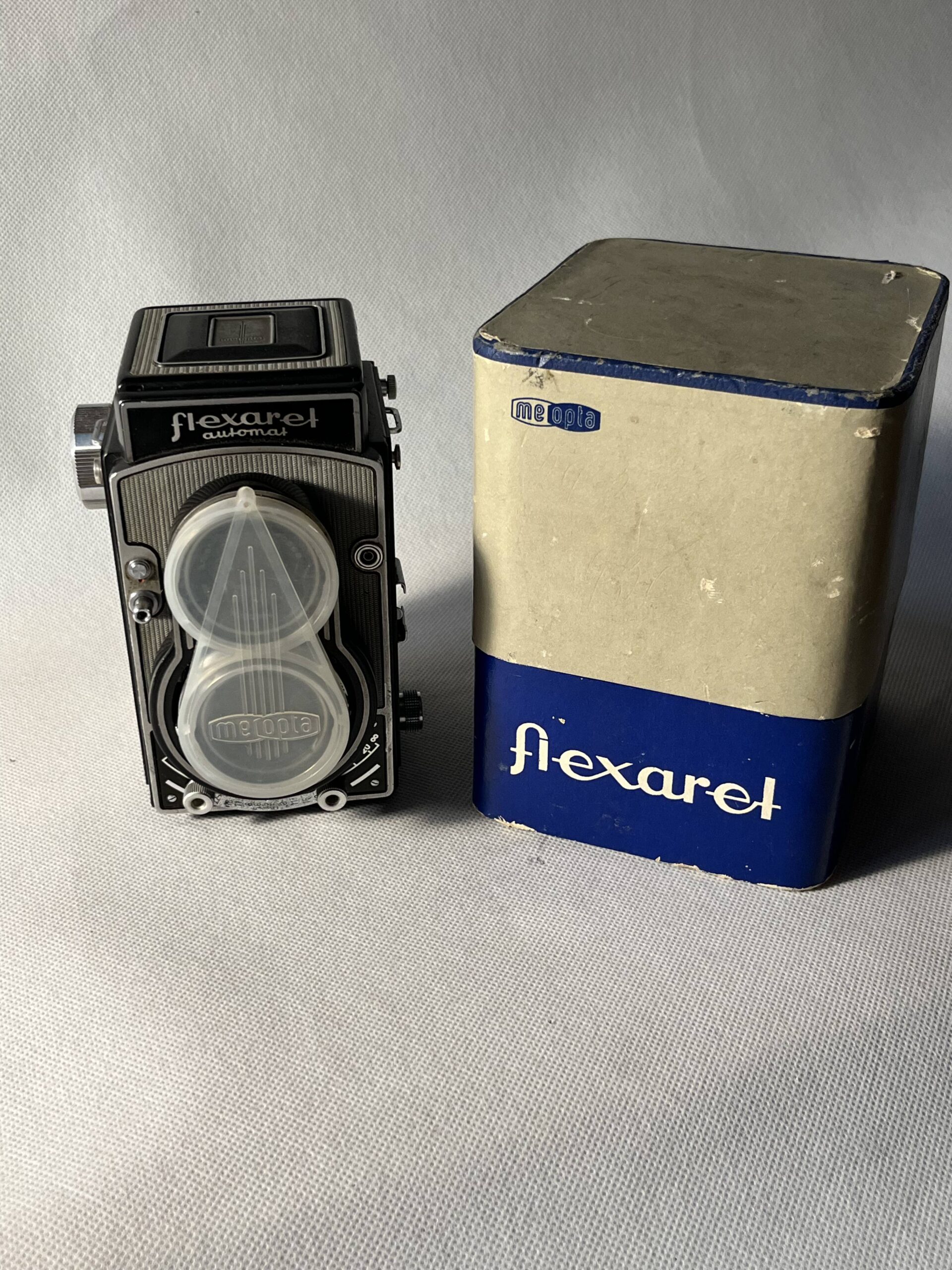 SET Flexaret automat VI, Meopta Belar 3,5/80, Metax, šedý - Obrázek 4