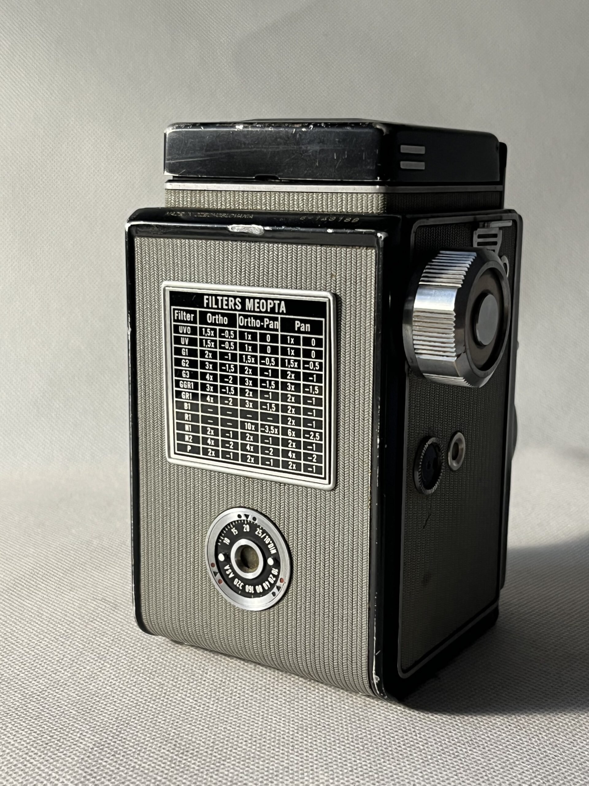 SET Flexaret automat VI, Meopta Belar 3,5/80, Metax, šedý - Obrázek 6