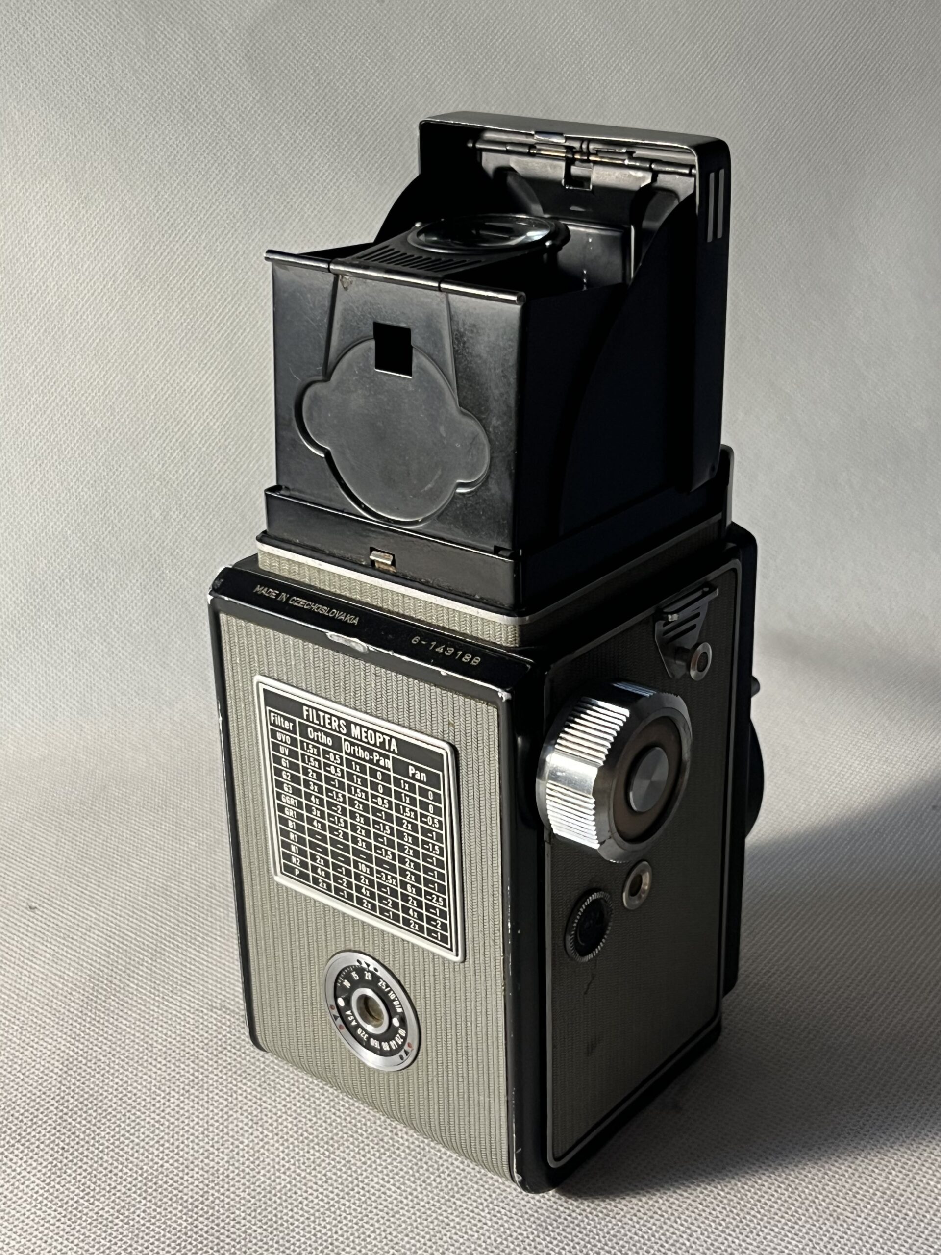 SET Flexaret automat VI, Meopta Belar 3,5/80, Metax, šedý - Obrázek 7