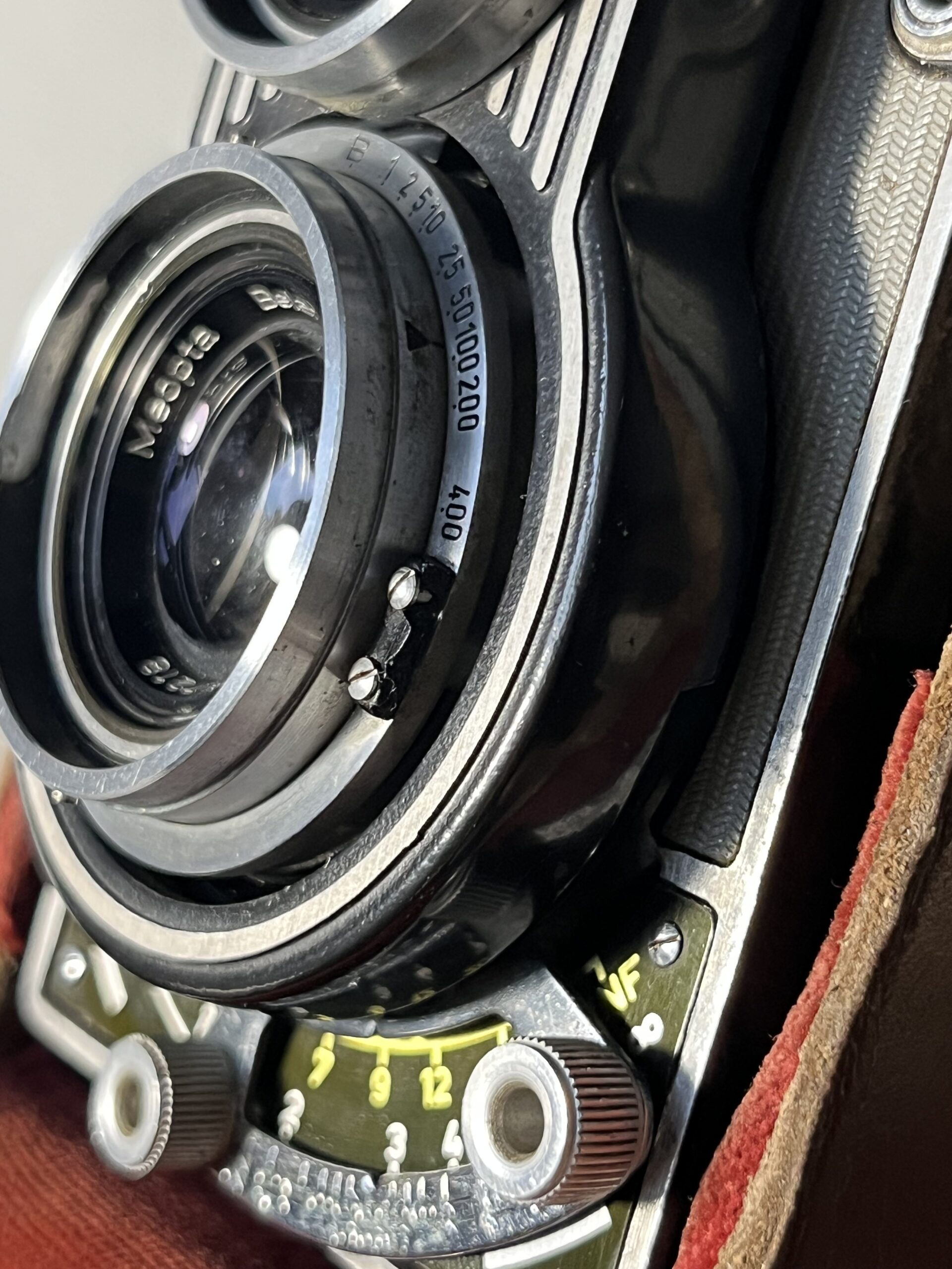 SET Flexaret automat VI, Meopta Belar 3,5/80, Metax, šedý - Obrázek 10