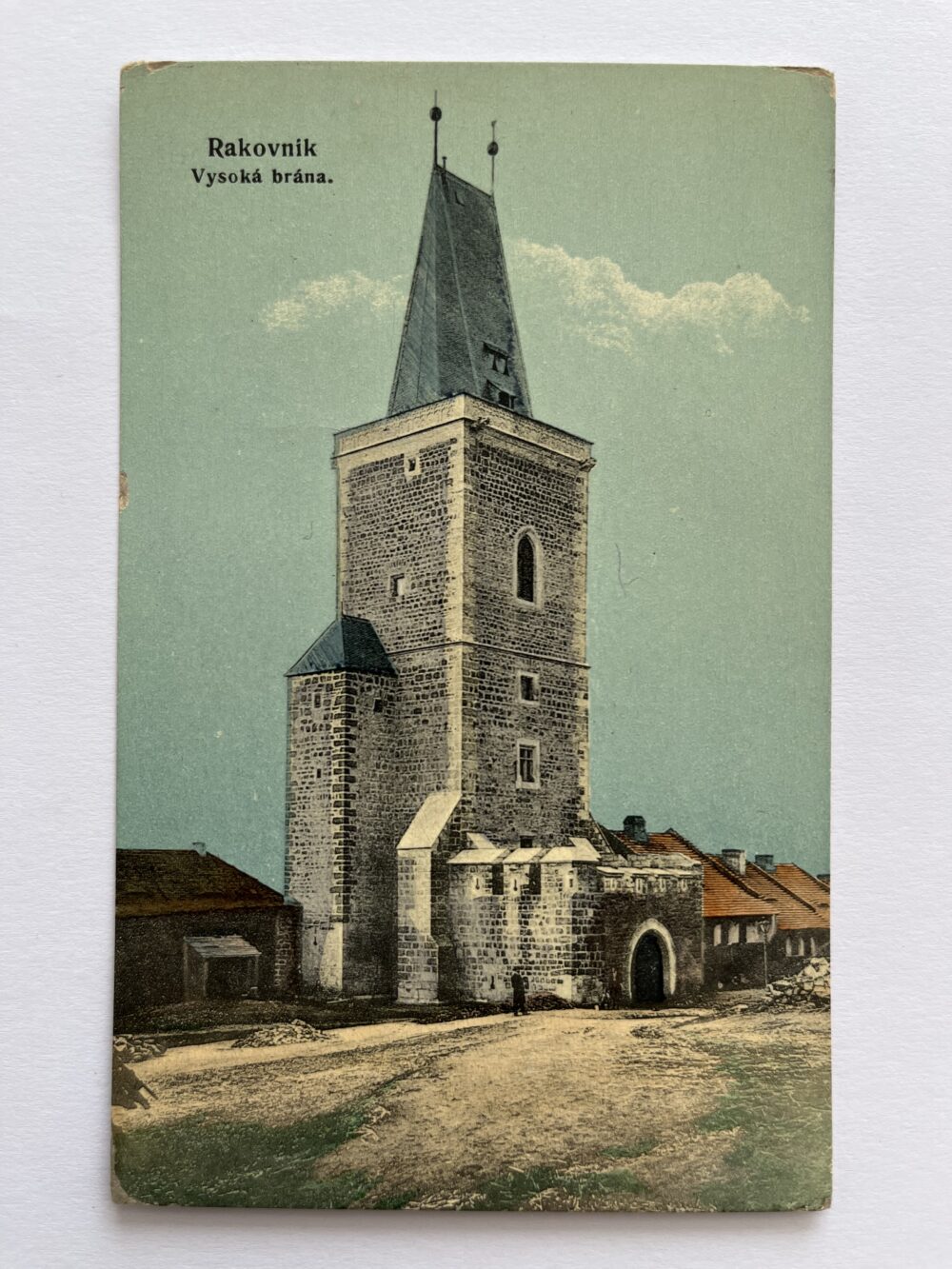 Pohlednice místopis Rakovník - Vysoká brána