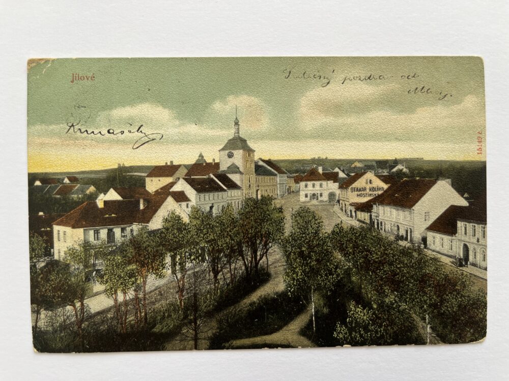 Pohlednice místopis Jílové, okres Praha-západ r.1905