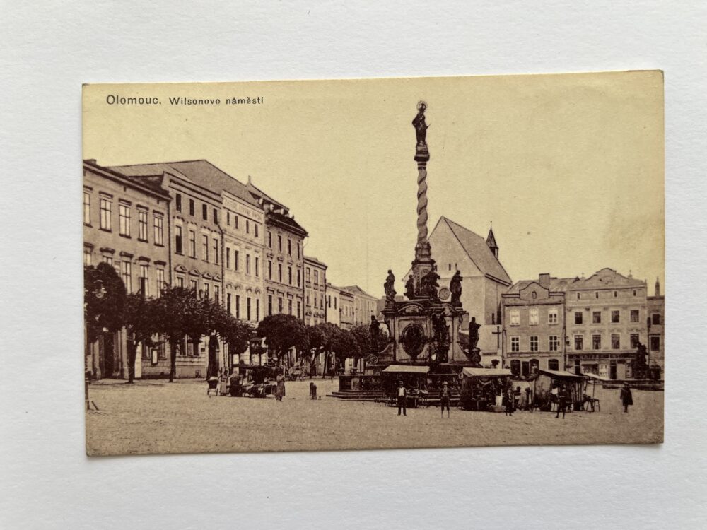 Pohlednice místopis Olomouc - Wilsonovo náměstí