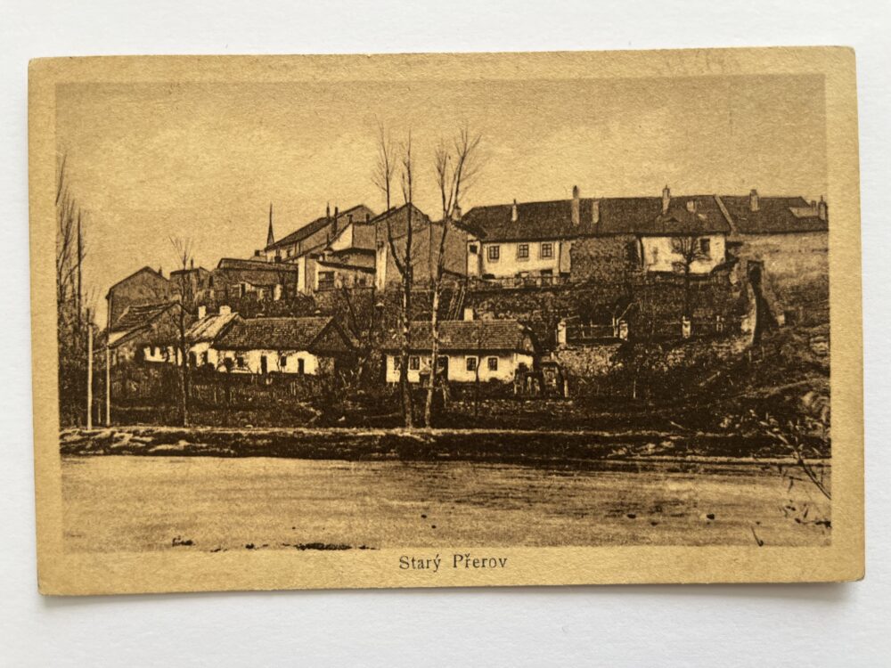 Pohlednice místopis Starý Přerov
