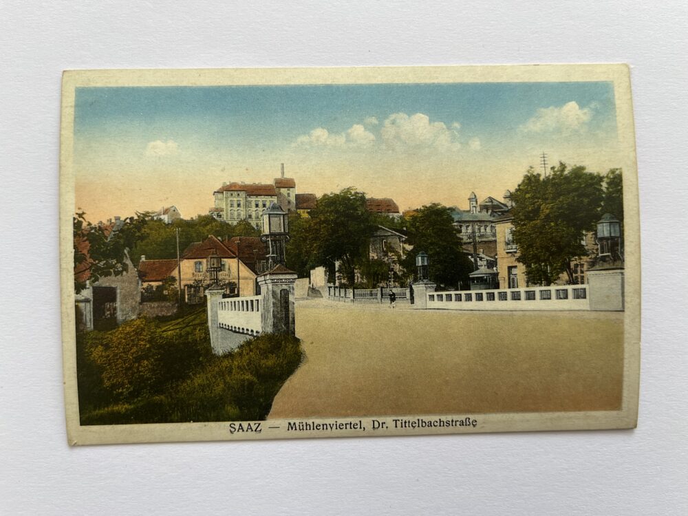 Pohlednice místopis - Žatec, okres Louny