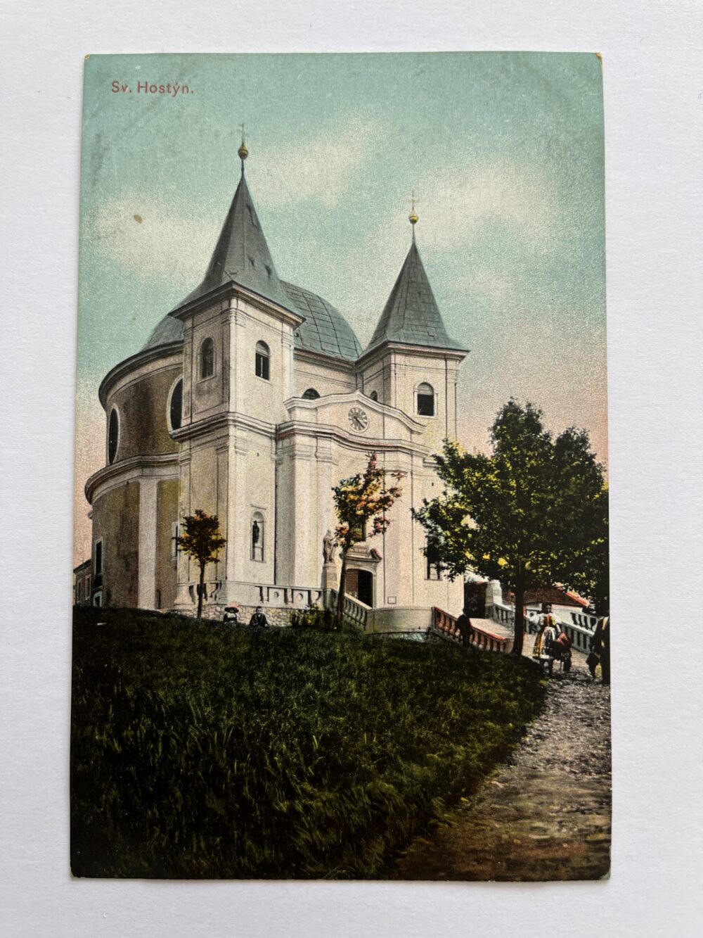 Pohlednice místopis Svatý Hostýn, okres Kroměříž Rakousko-Uhersko