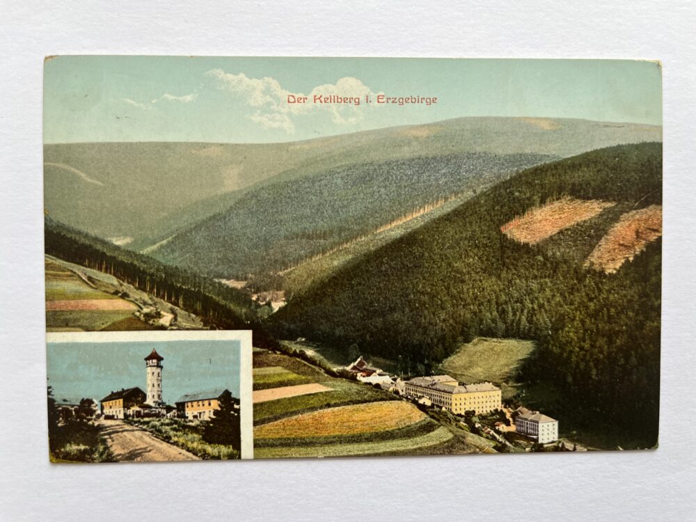 Pohlednice  Klínovec, okres Chomutov Krušné hory 1908