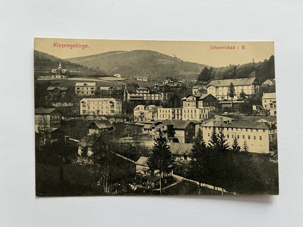 Pohlednice Krkonoše - Jánské Lázně, okres Trutnov Rakousko-Uhersko