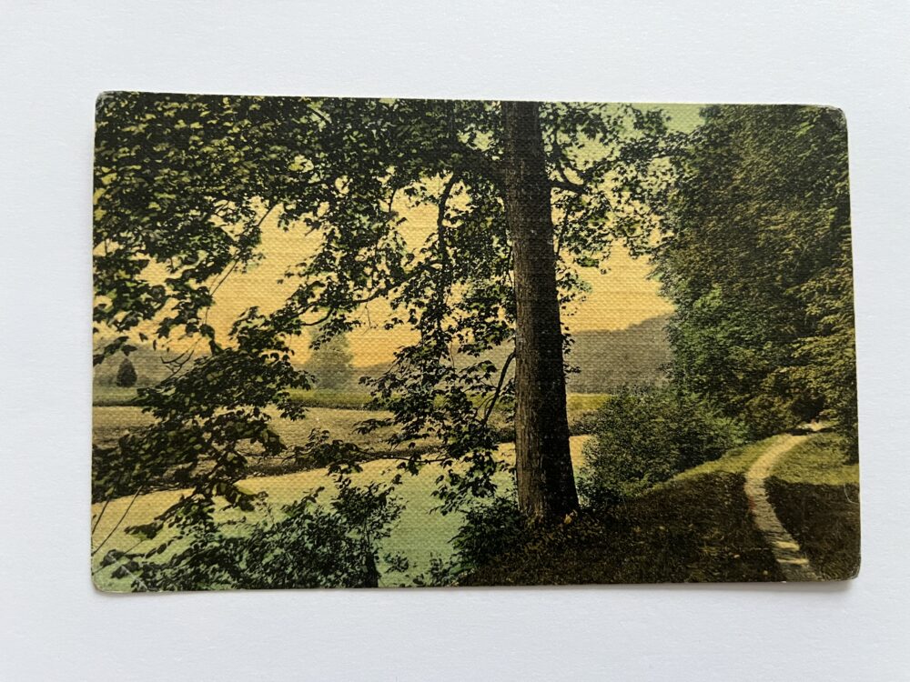 Pohlednice Partie z Babiččina údolí pod Koldovým hradem okr.Náchod RU