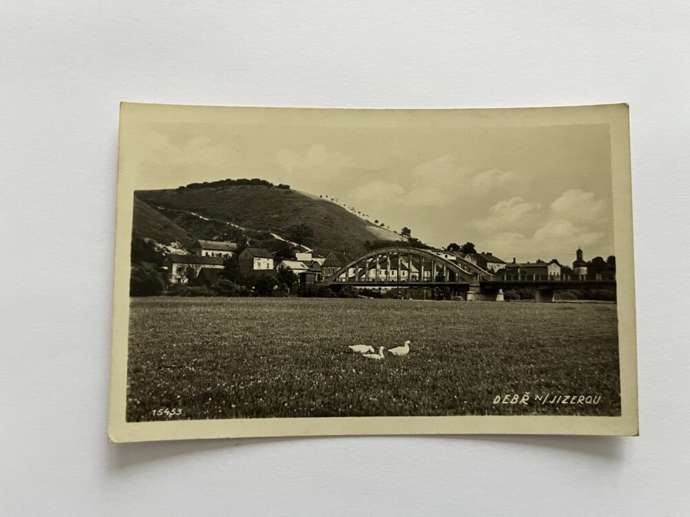 Pohlednice místopis Debř nad Jizerou, okres Mladá Boleslav