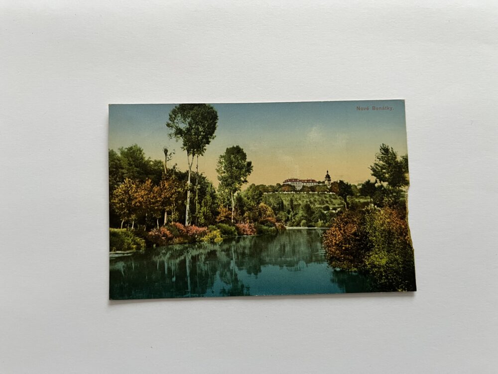 Pohlednice místopis Nové Benátky, okr.Mladá Boleslav Rakousko-Uhersko