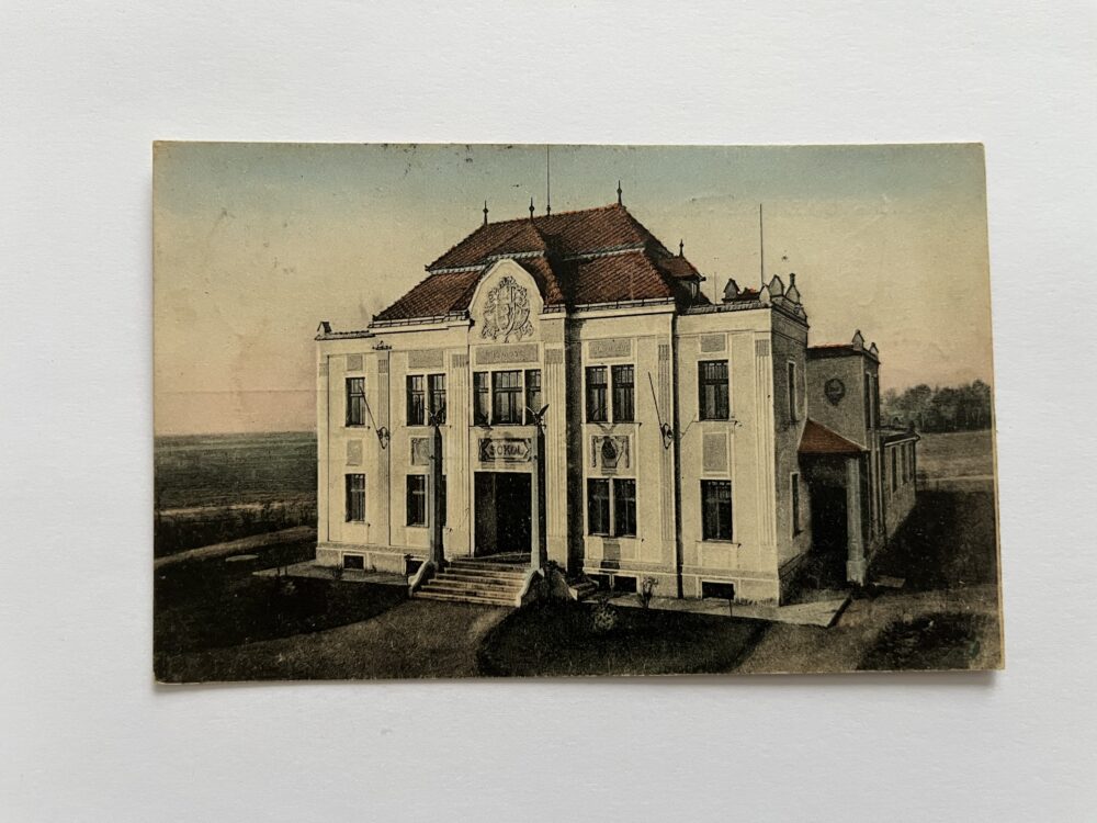 Pohlednice Mnichovo Hradiště - Sokolovna, okres Mladá Boleslav