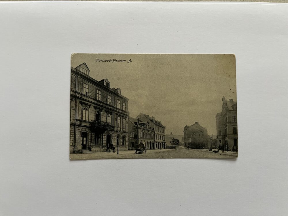 Pohlednice místopis Rybáře / Fischern - Karlovy Vary