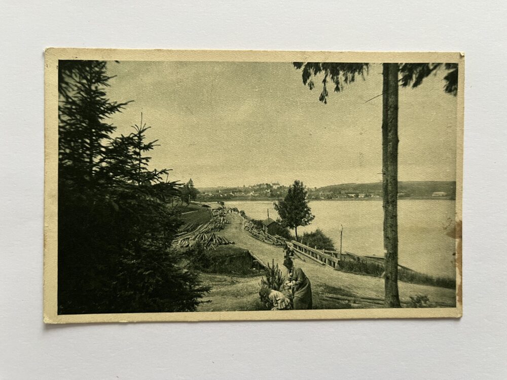 Pohlednice místopis - Jedovnice, okres Blansko 1947