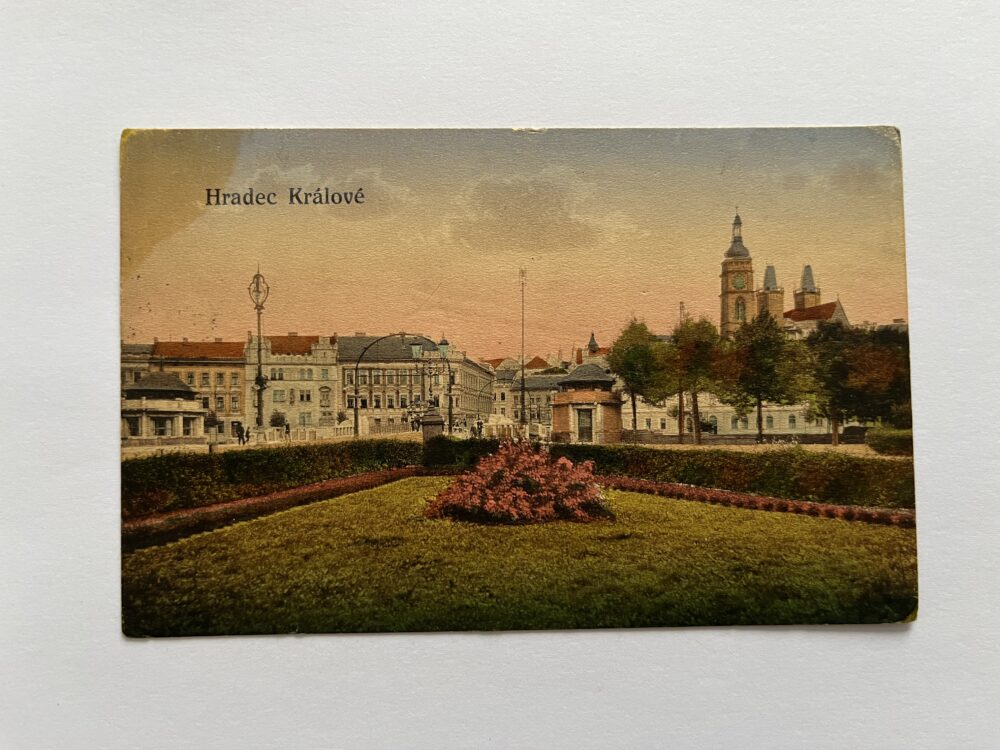Pohlednice místopis Hradec Králové, Rakousko-Uhersko