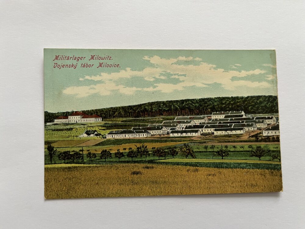 Pohlednice Milovice - Vojenský tábor, okres Nymburk