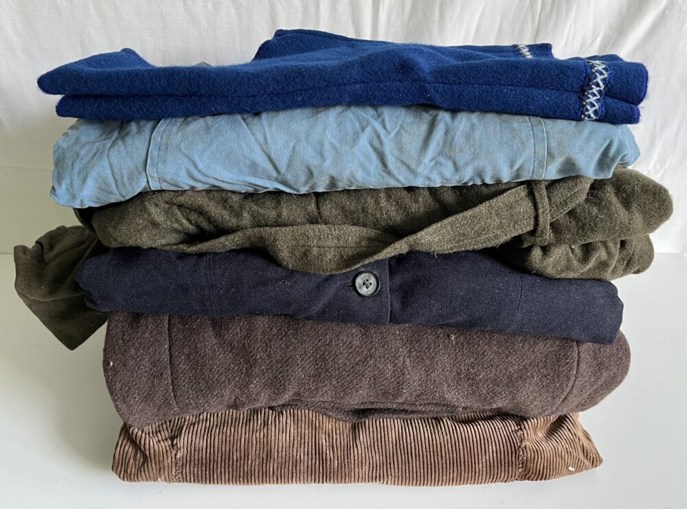 Konvolut dobových dětských kabátků, bunda, vestička z dob socialismu