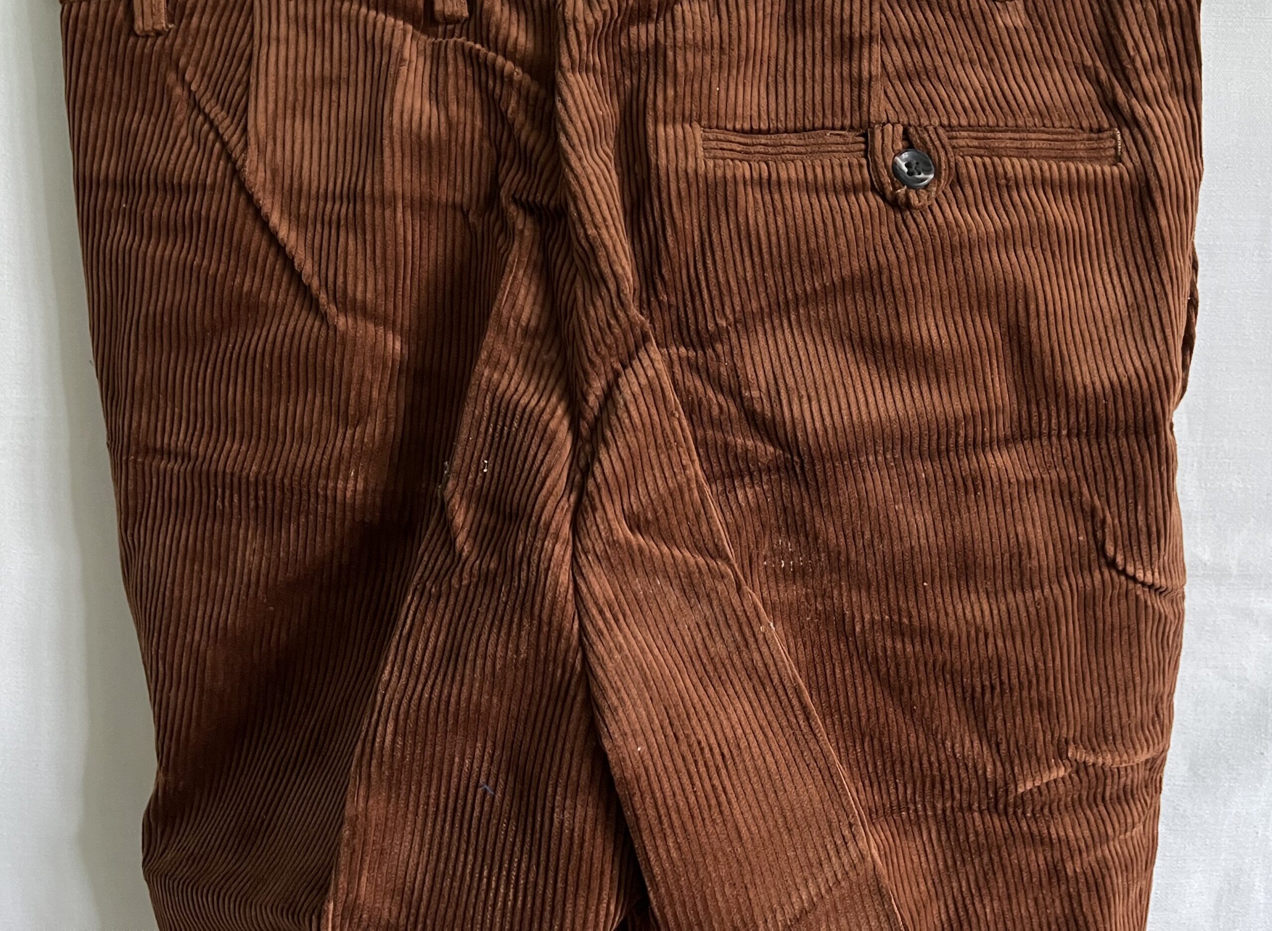 Dámské kalhoty z dob socialismu - Manšestrové kalhoty Kras Brno 4 ks - Obrázek 5