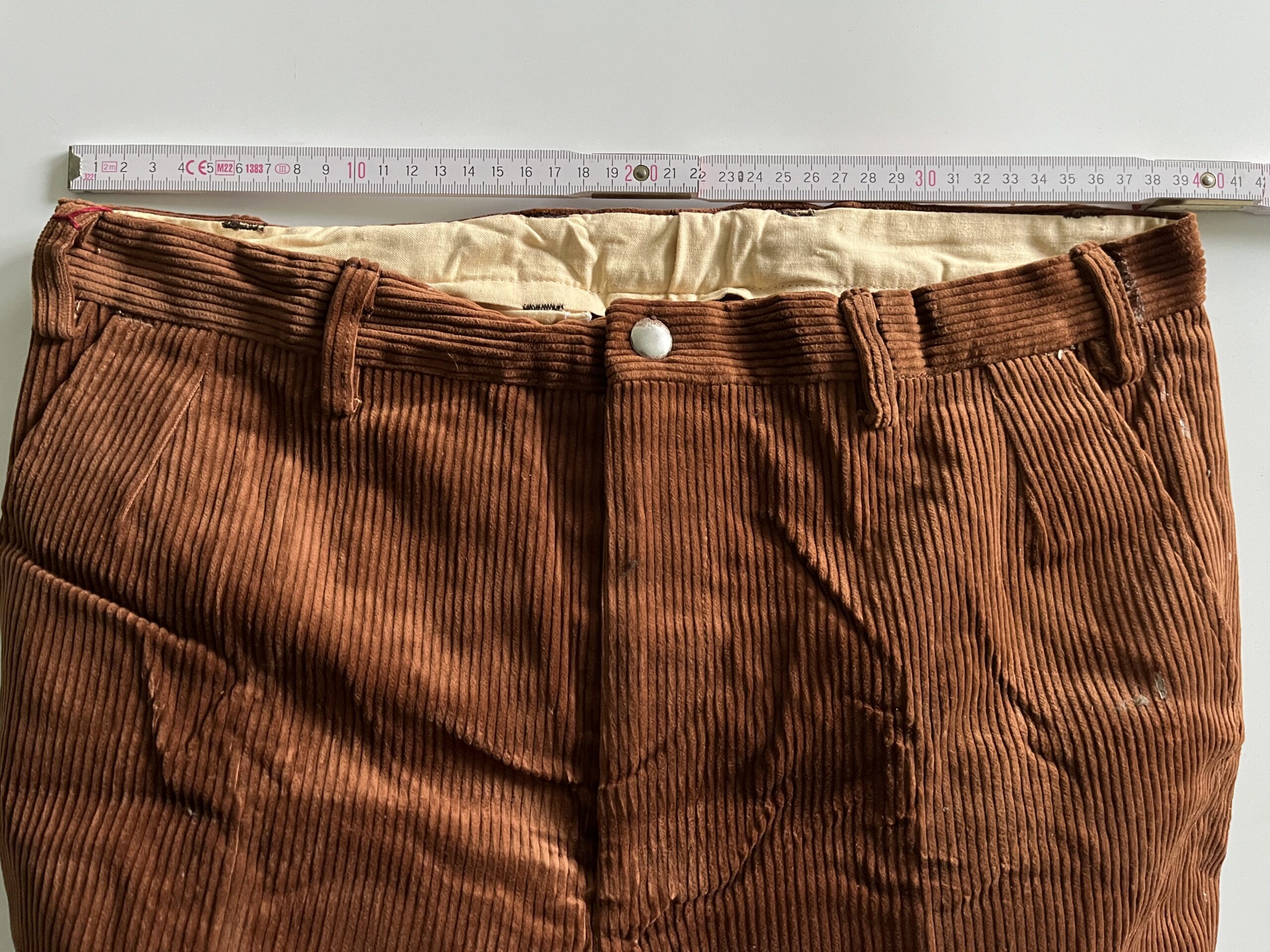 Dámské kalhoty z dob socialismu - Manšestrové kalhoty Kras Brno 4 ks - Obrázek 7