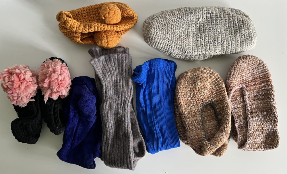 Konvolut - Ťapek, ponožek, punčocháče Tatrasvit z dob socialismu