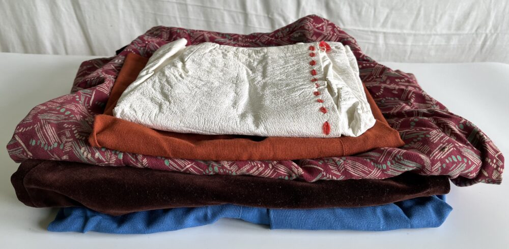 Dámské sukně z dob socialismu