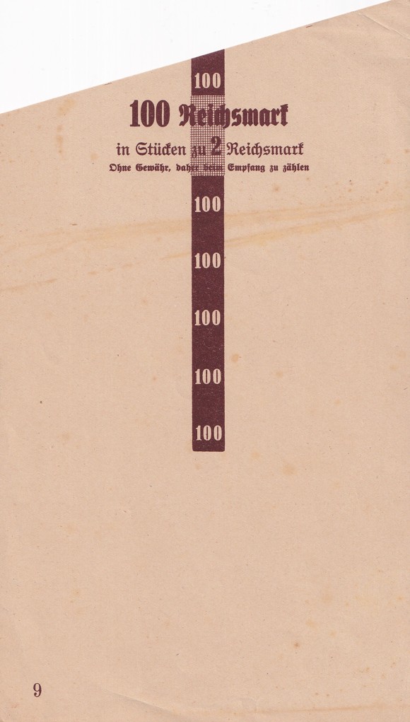 Leták 100 Reichsmark, Studénka